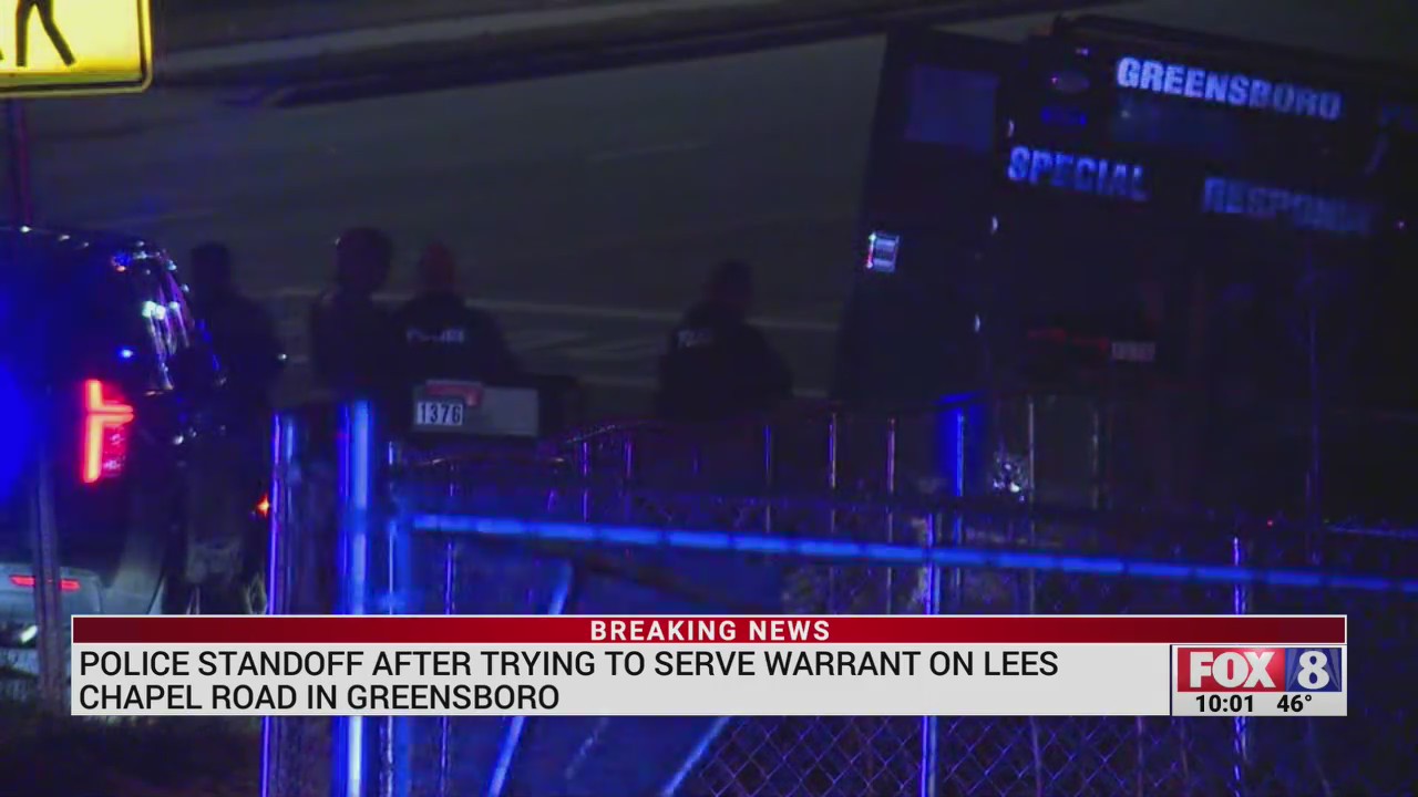 Suspect in custody after standoff in Greensboro on Lees Chapel Road ...
