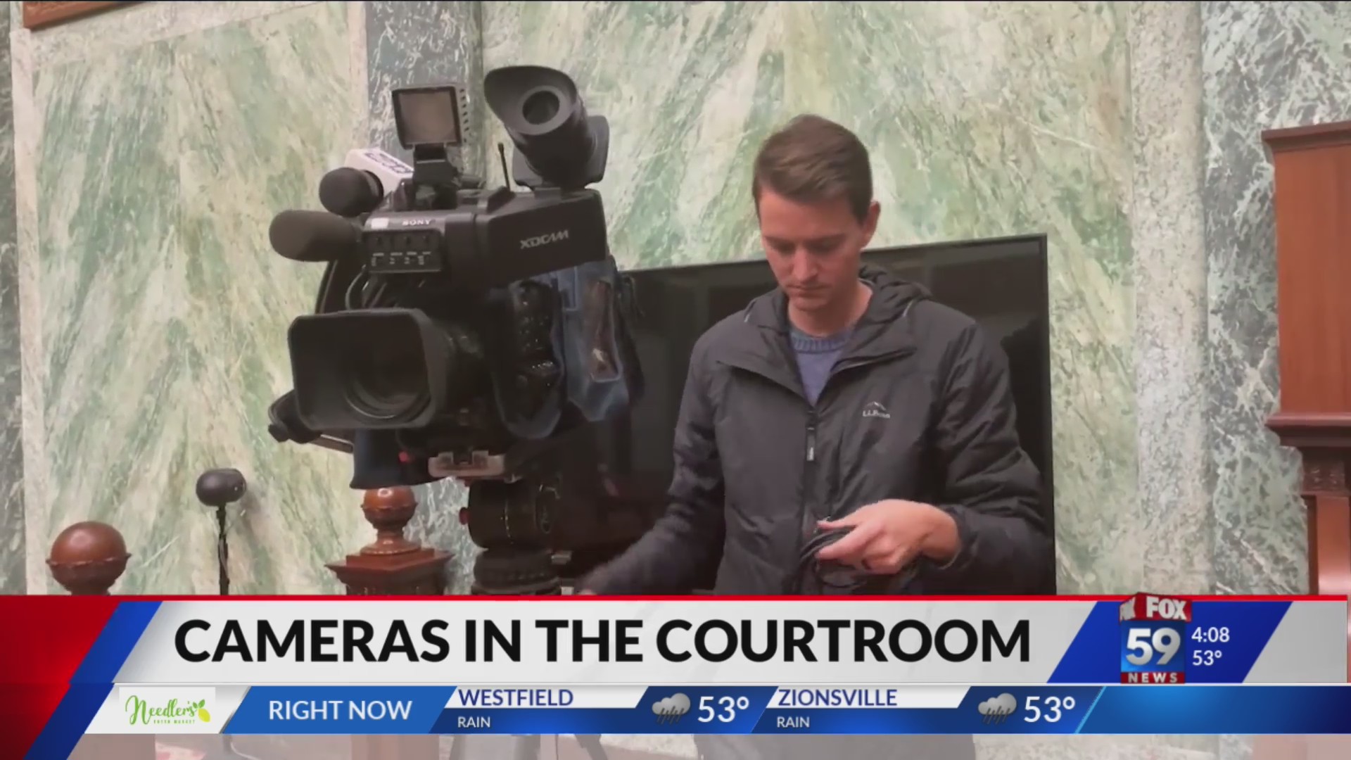 Indiana courtrooms open to cameras in May Fox 59