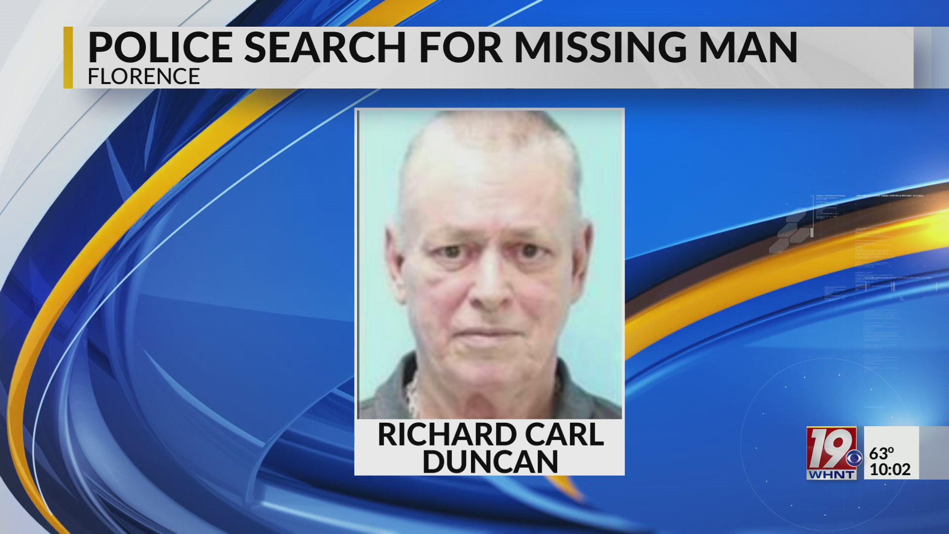 Florence Police Looking for Missing 64-Year-Old Man | Feb. 9, 2024 ...