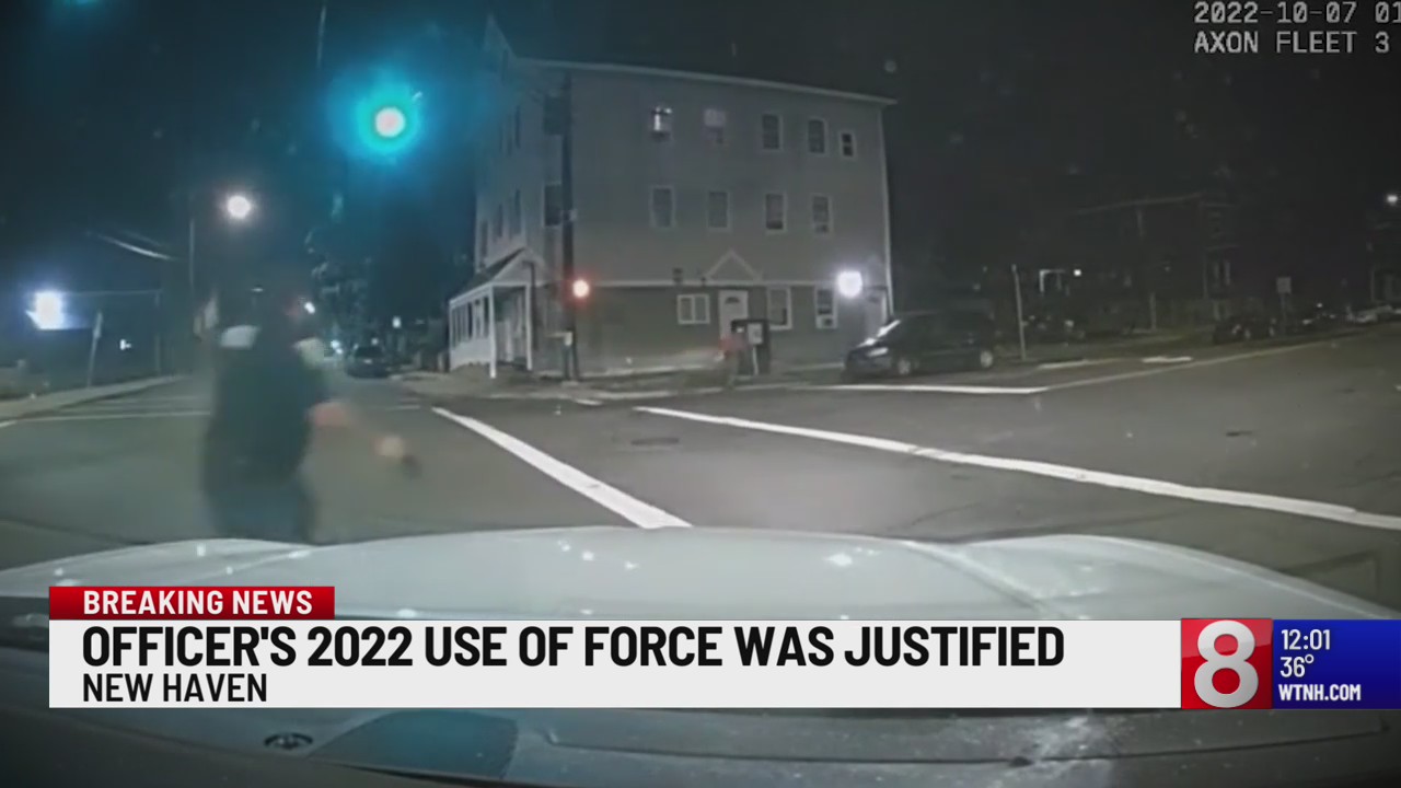 State rules New Haven officer was justified in shooting at suspect ...