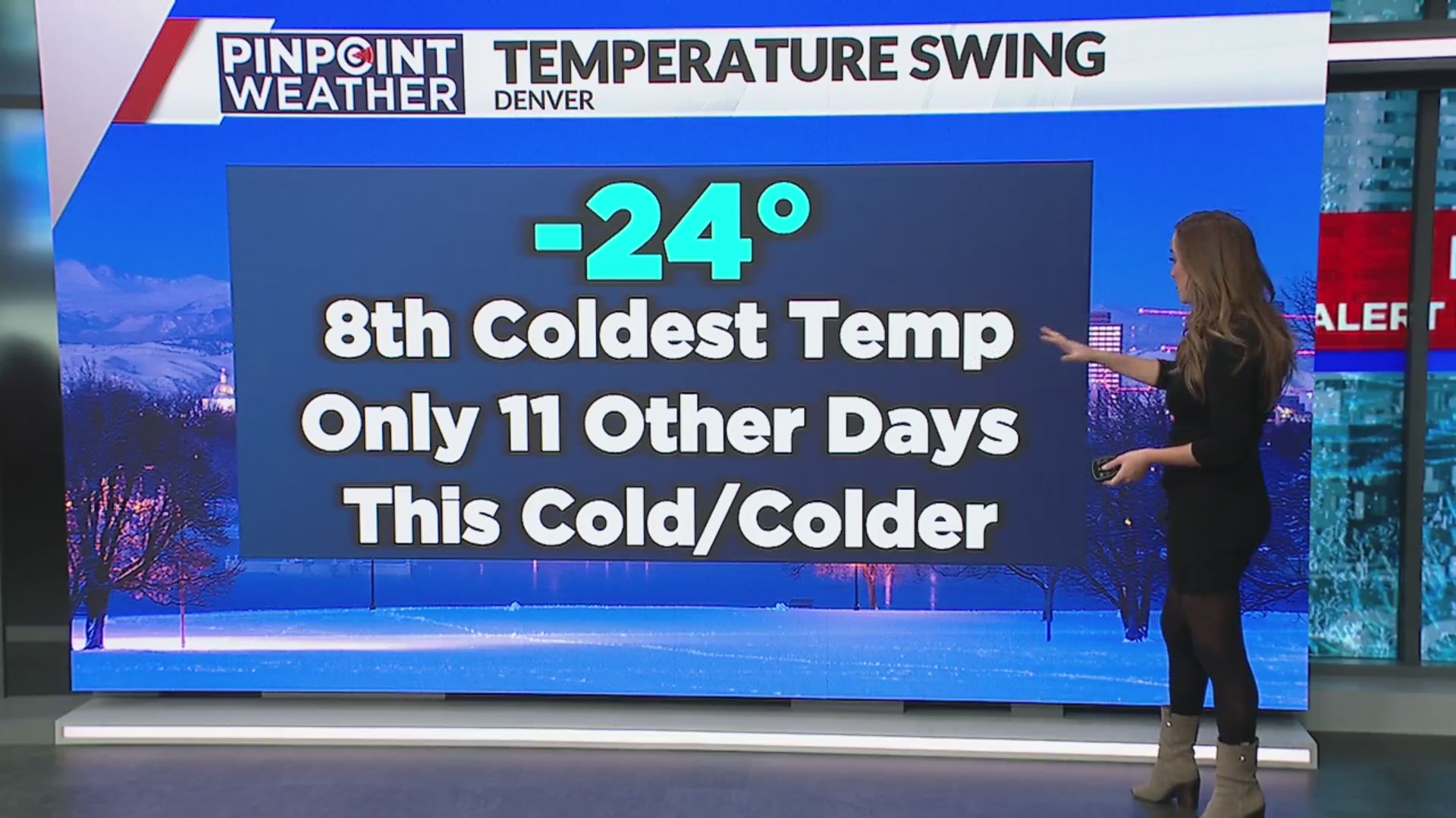 Arctic cold front drops DIA temps to record levels – FOX31 Denver
