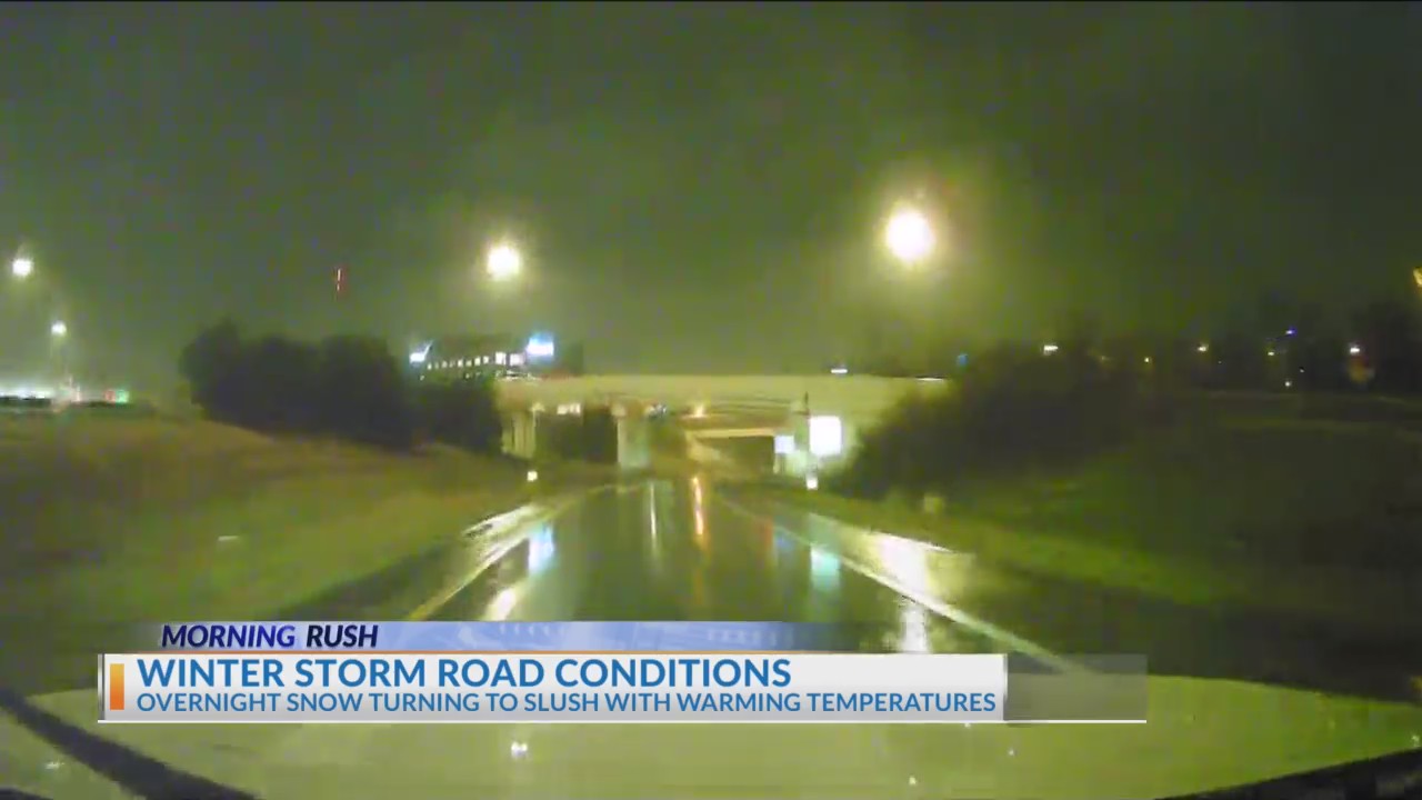 Current road conditions after overnight snow, slush – NBC4 WCMH-TV