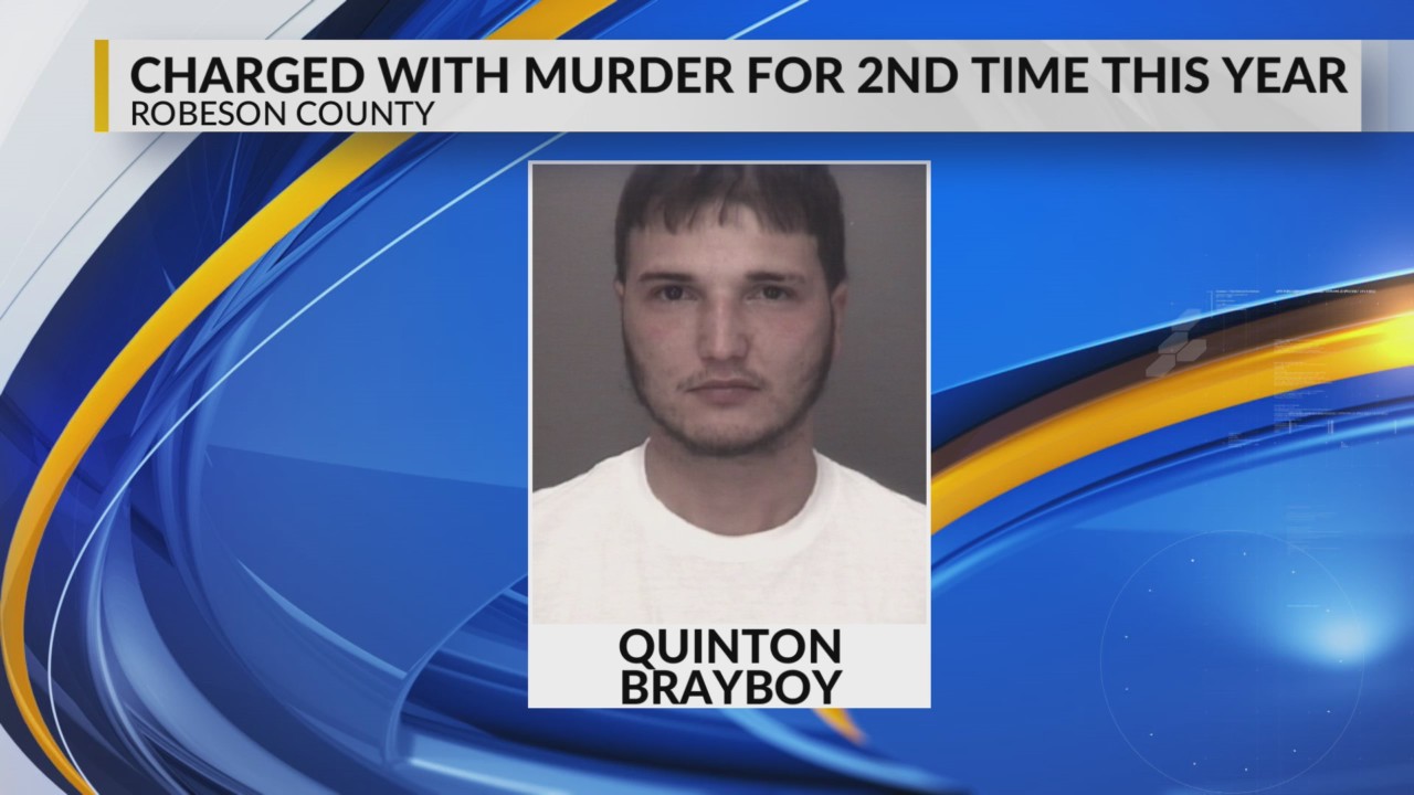 Man out on bond charged with second murder this year, Robeson County ...