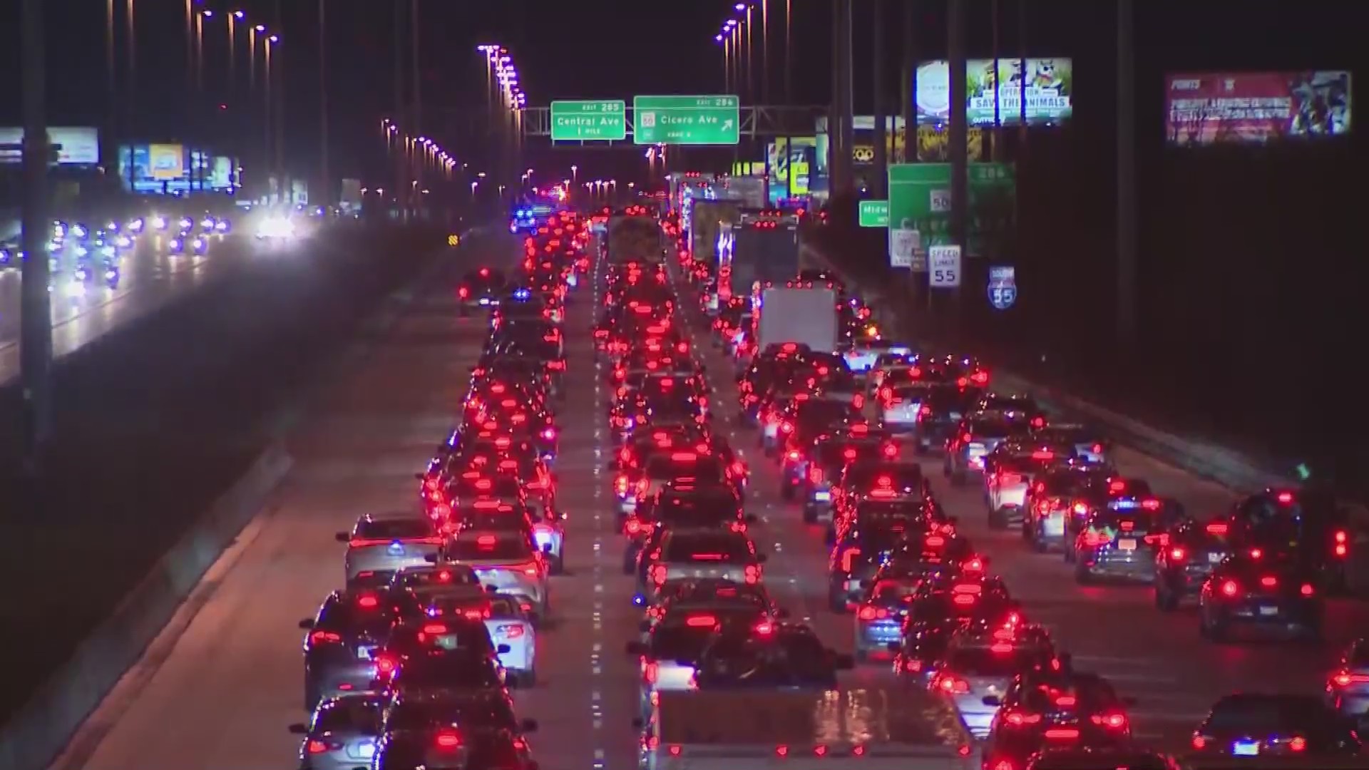 1 dead, 2 injured after crash on Stevenson Expressway near Cicero ...