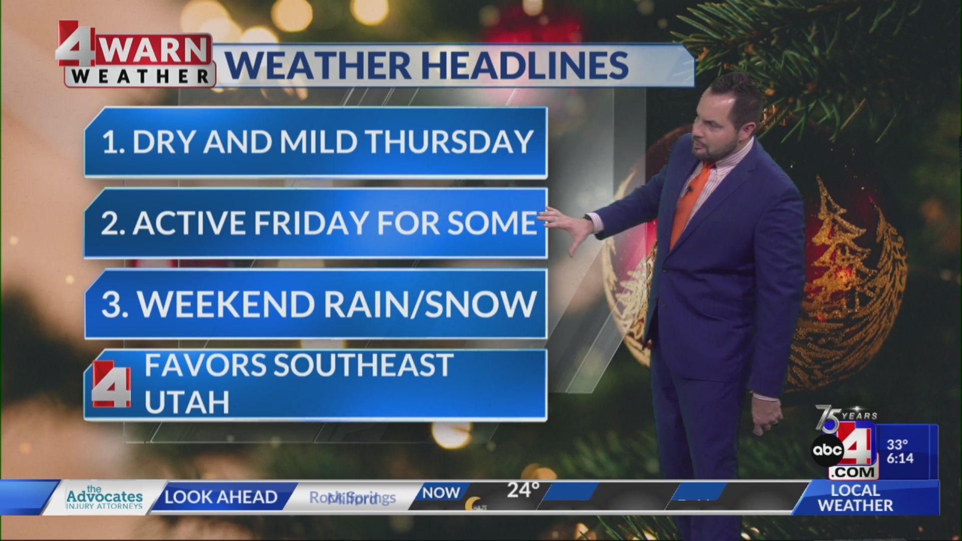 Mild and hazy conditions in Utah through the end of the week – ABC4 Utah