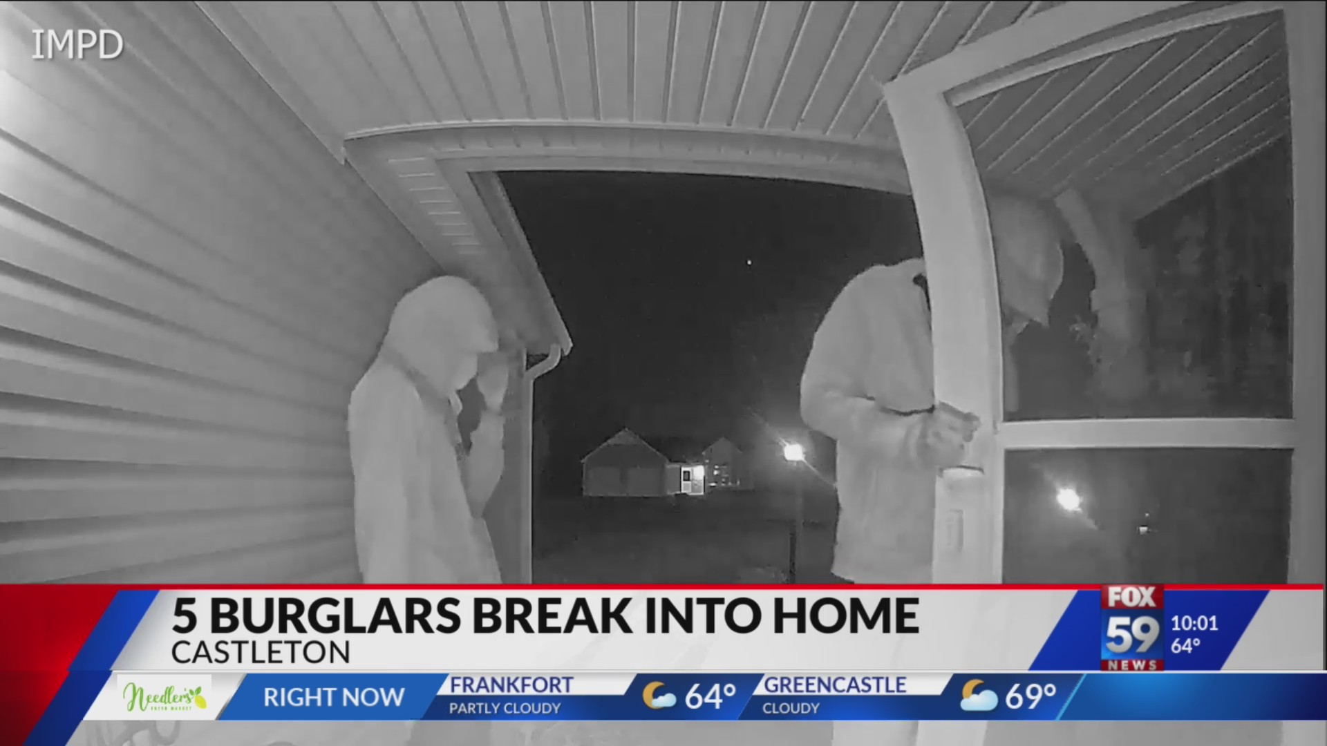 5 Castleton burglary suspects caught on camera Fox 59
