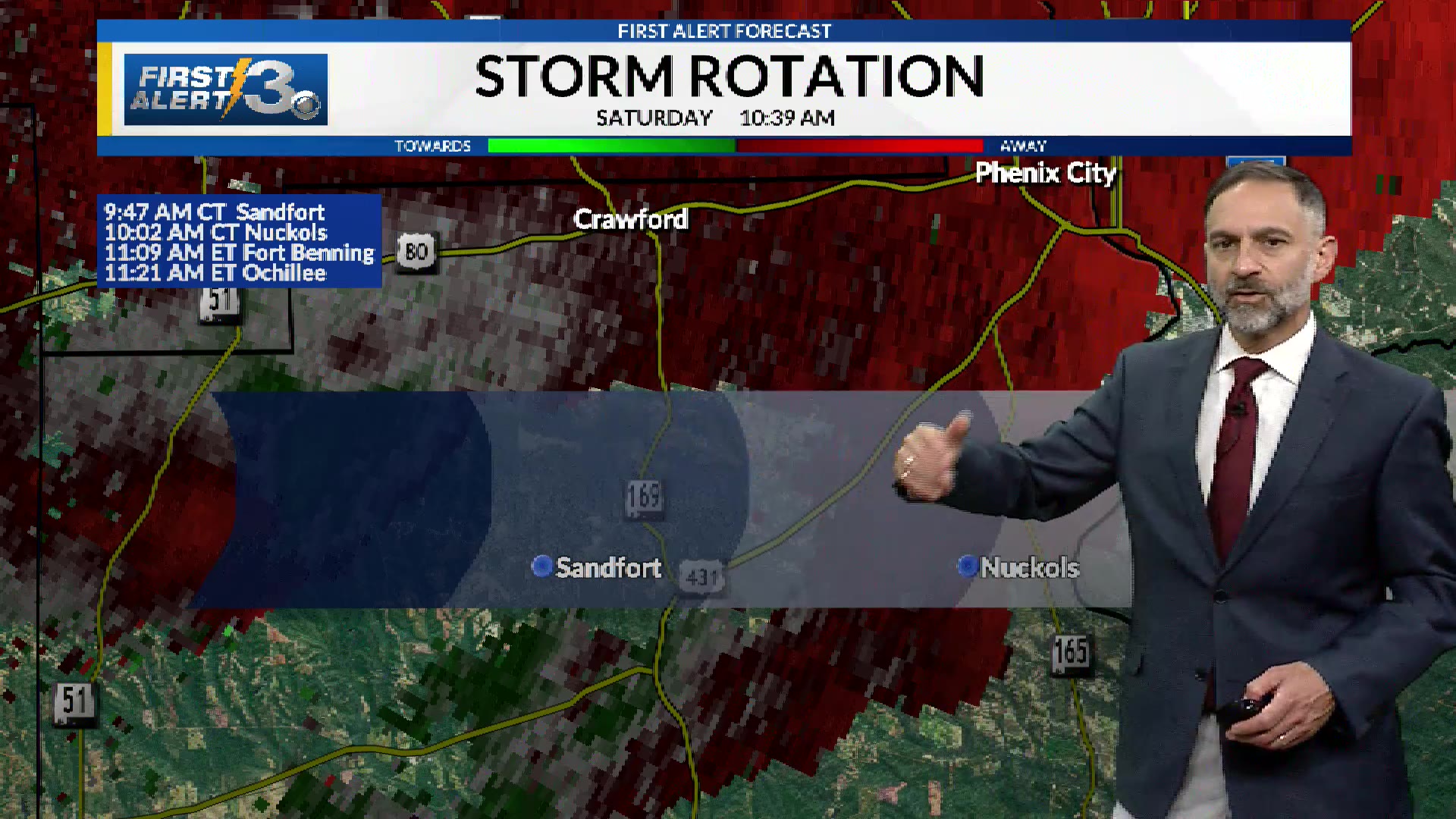 Severe Weather Update 1045 AM 04/01/23 WRBL