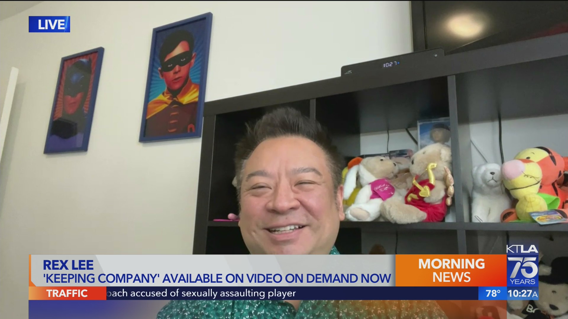 Rex Lee of ‘Entourage’ talks new comedy thriller ‘Keeping Company’ – KTLA