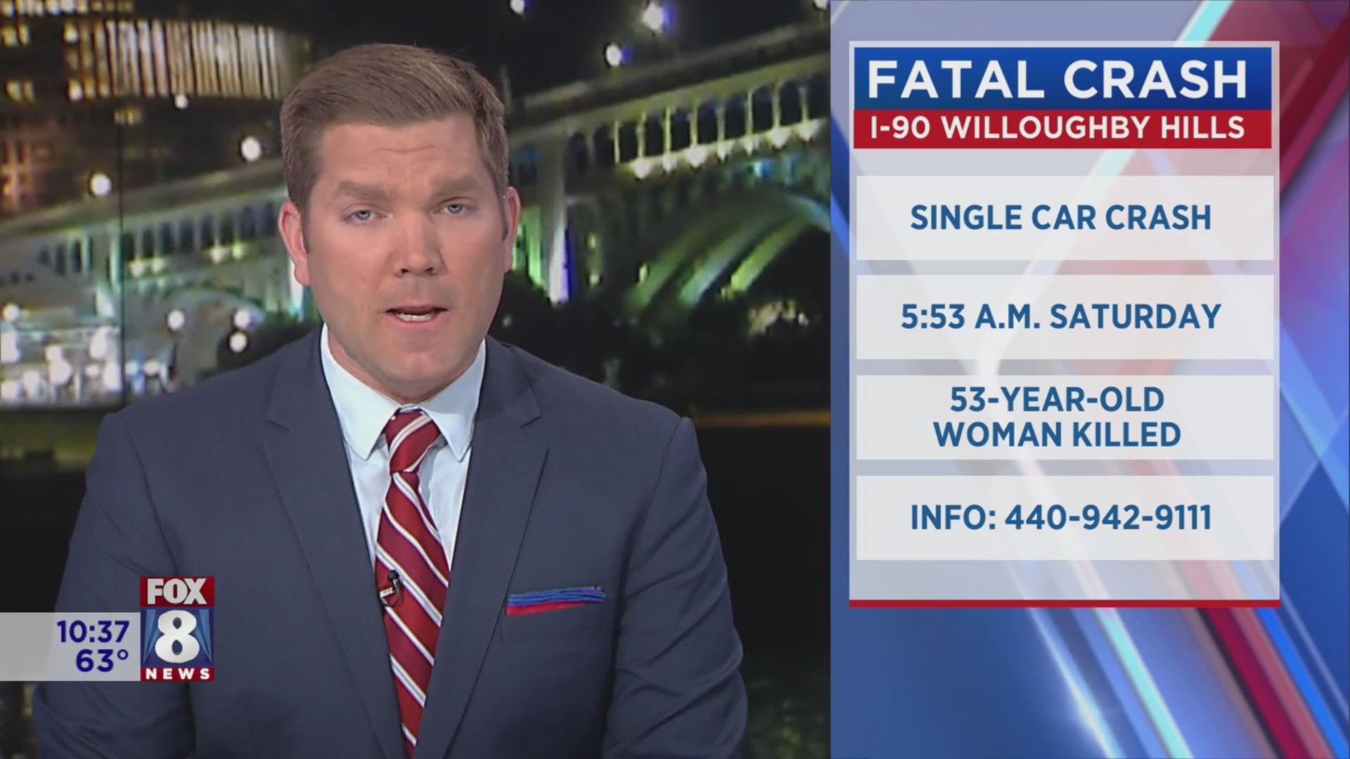 I-90 crash turns fatal Saturday morning – Fox 8 Cleveland WJW