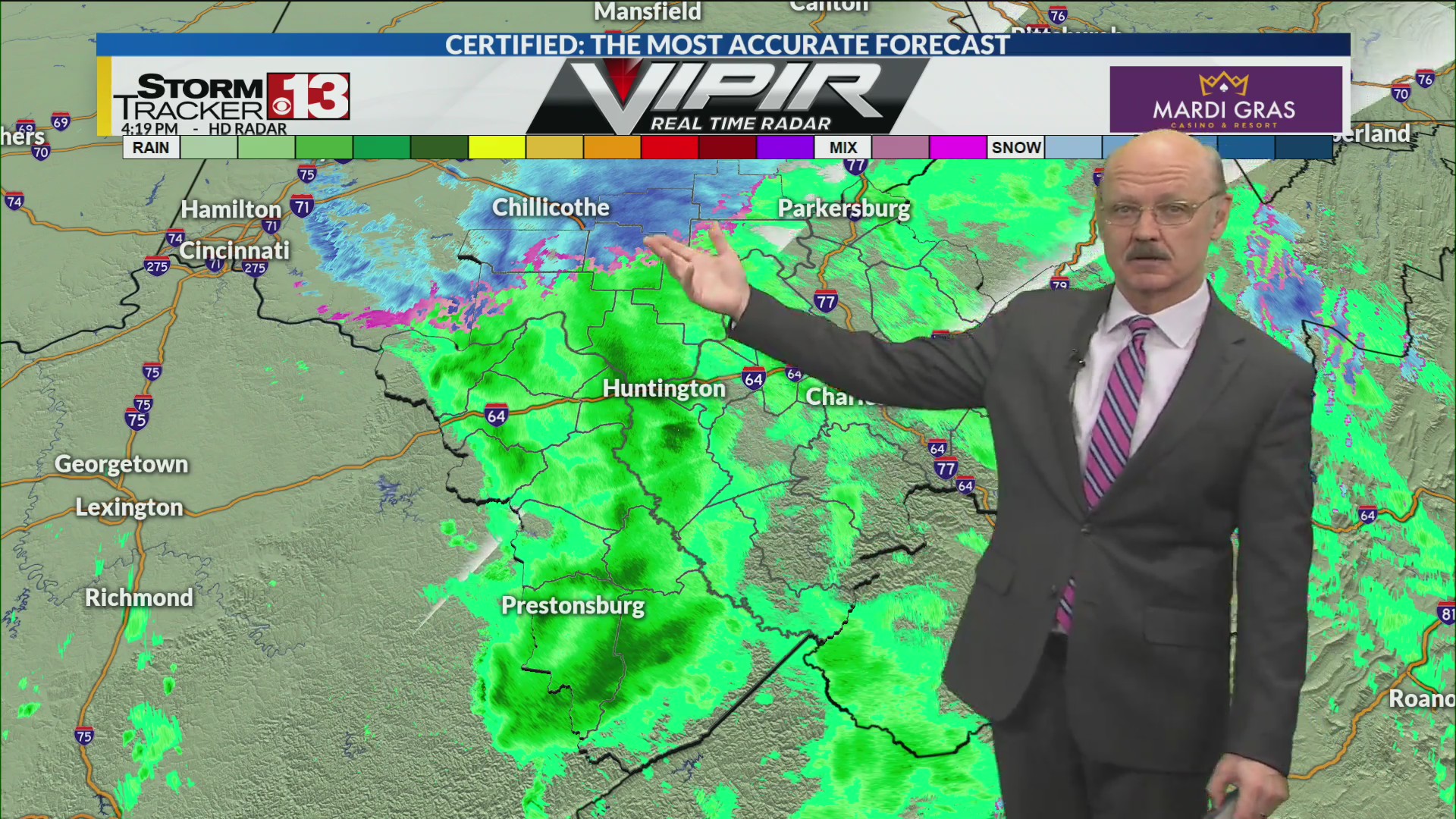 Some rain then drying out – WOWK 13 News