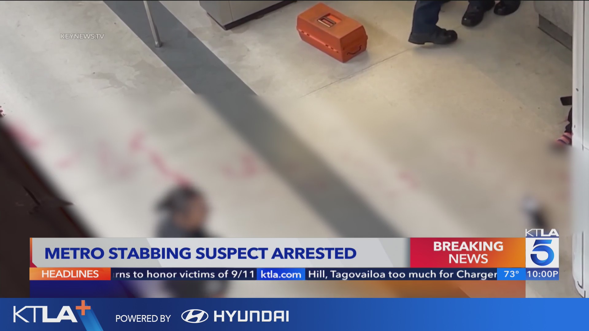 Metro fatal stabbing suspect arrested – KTLA