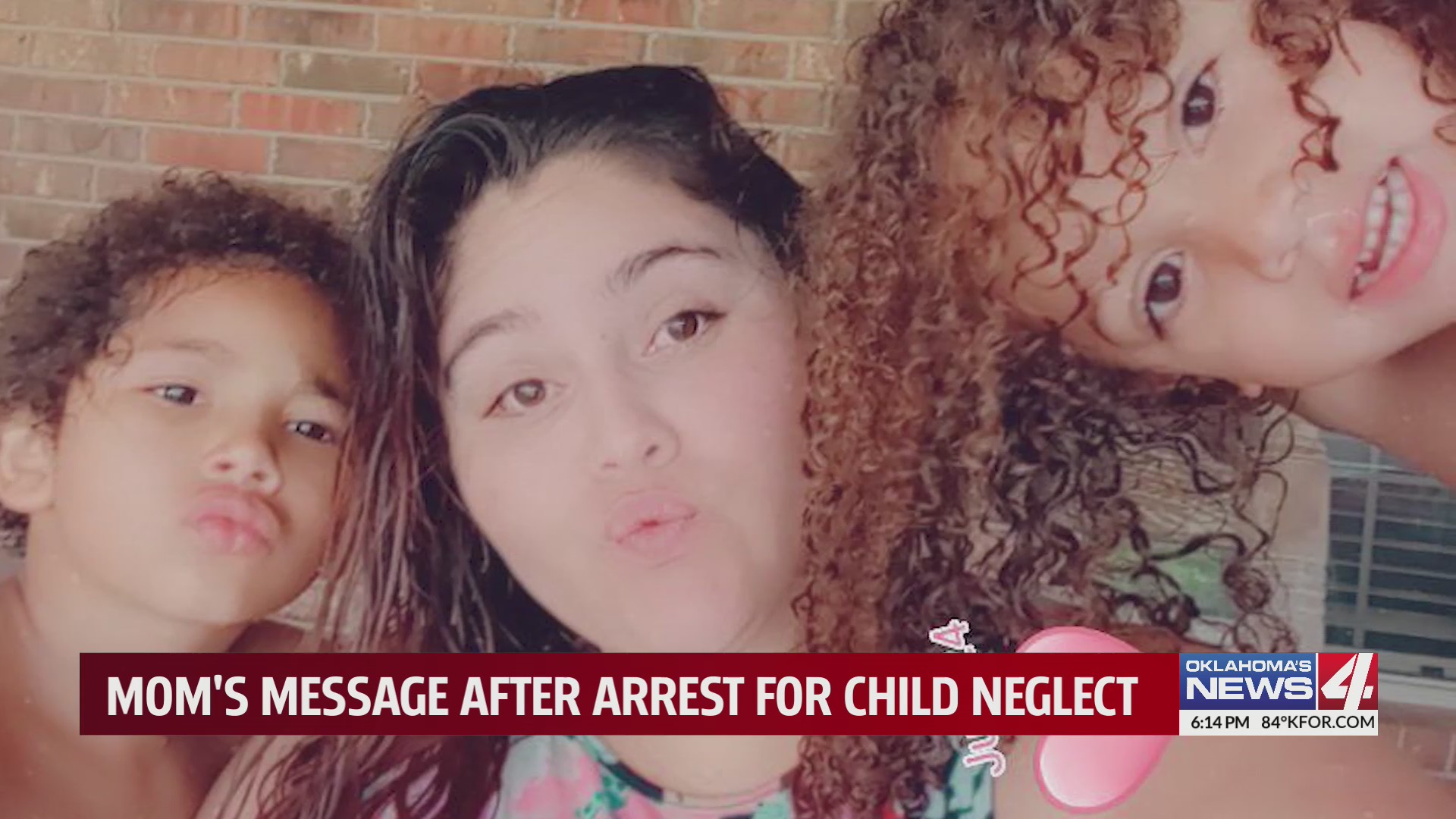 Mom’s message after arrest for child neglect – KFOR.com Oklahoma City