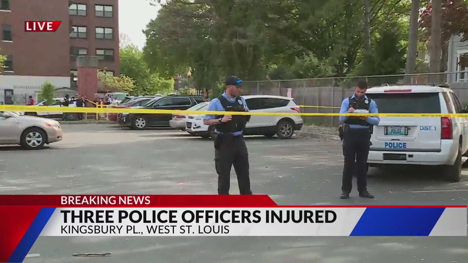 Three officers hurt, at least one shot in St. Louis – FOX 2