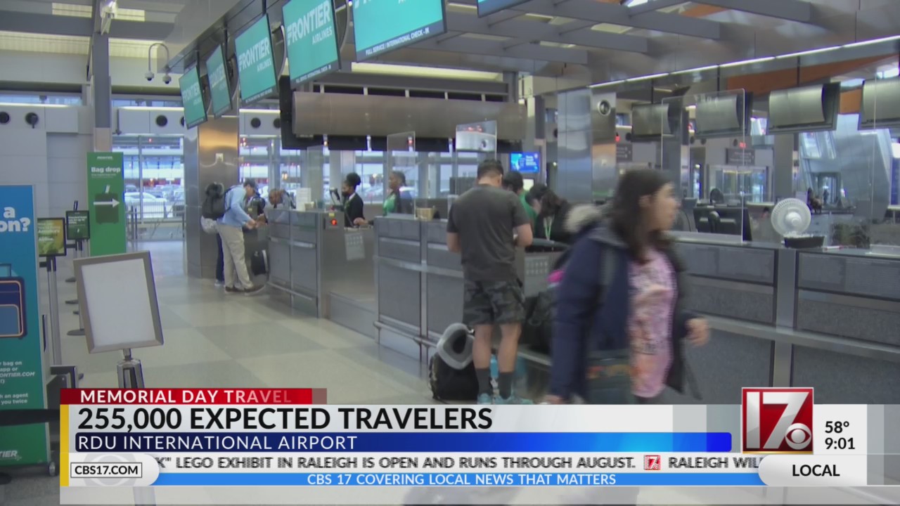 3 of 4 RDU parking decks reach capacity on Memorial Day weekend