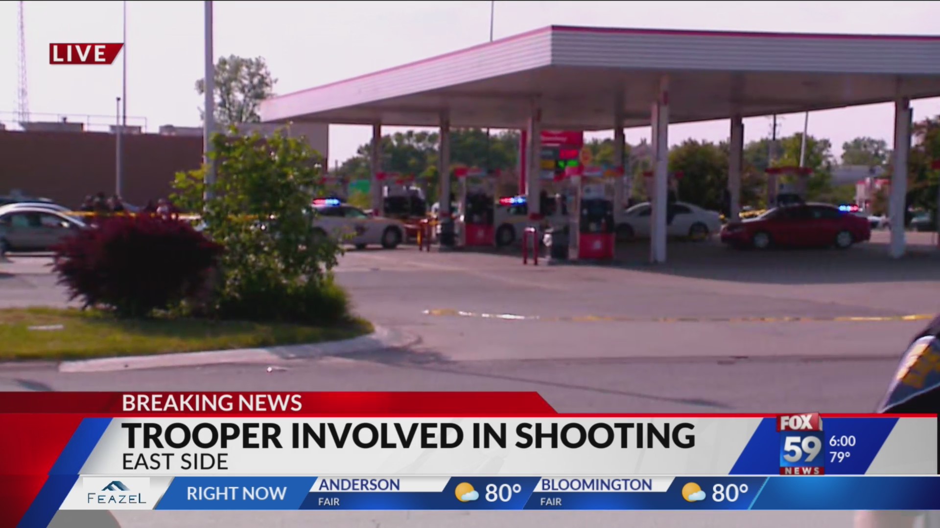 Trooper involved shooting on east side – Fox 59