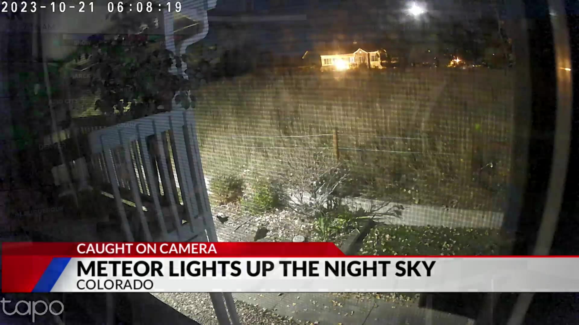 Meteor caught on Aurora camera – FOX31 Denver