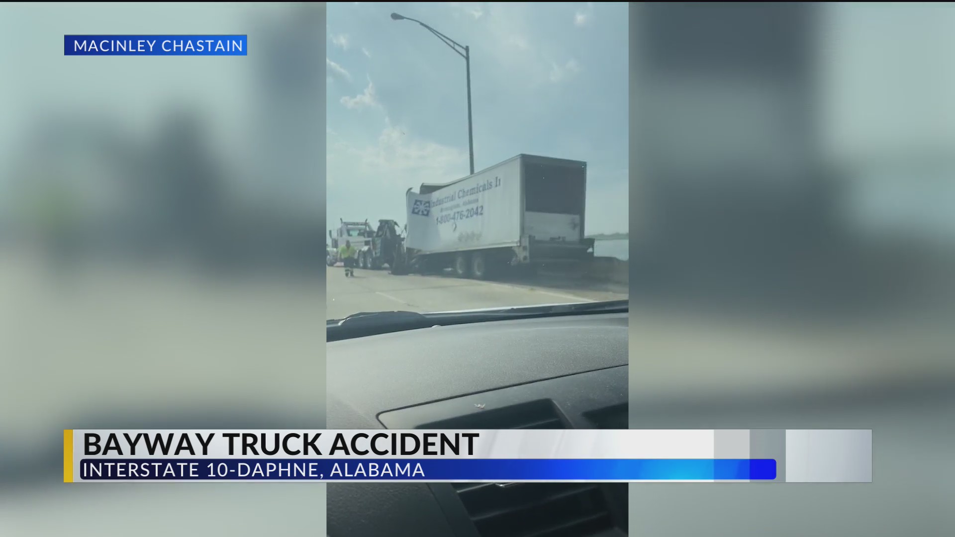 2 injured in I-10 WB Bayway crash involving 18-wheelers: ALDOT – WKRG ...