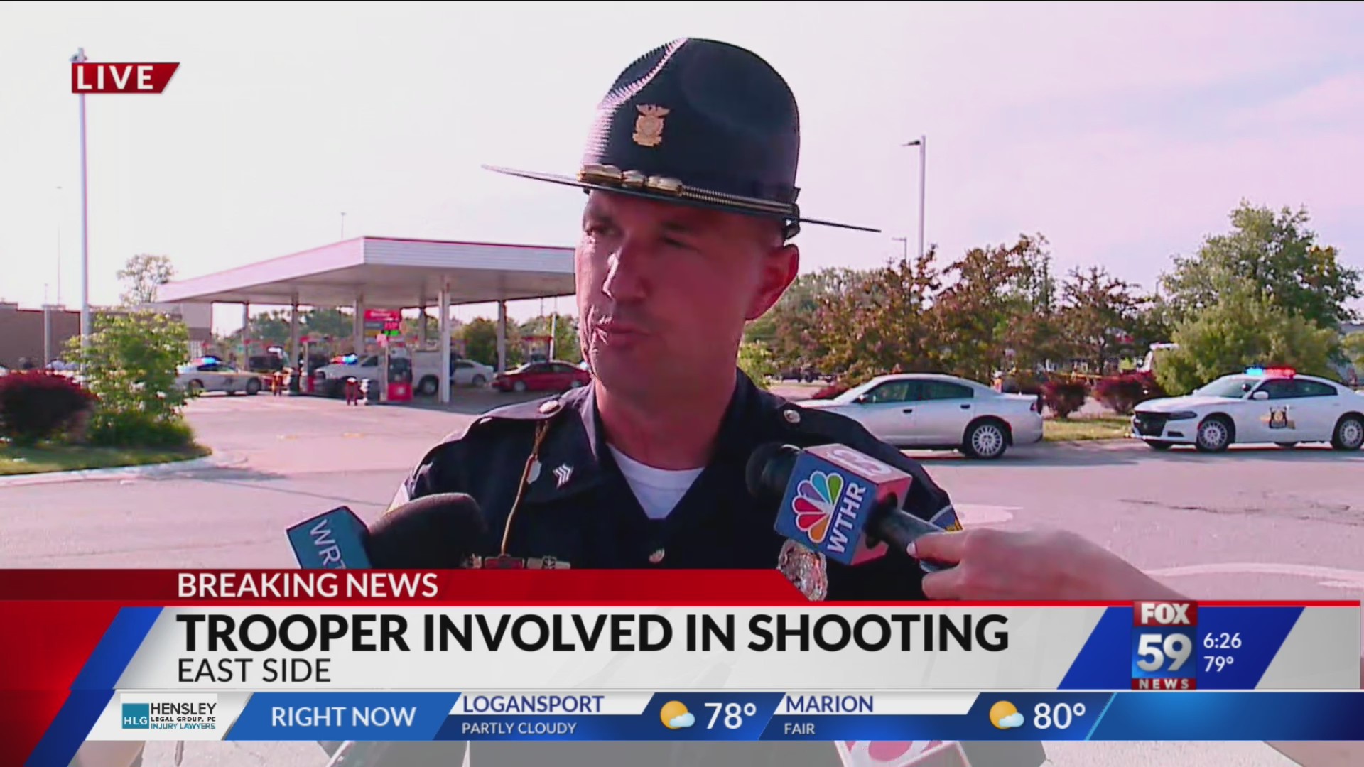 ISP provides update on trooper involved in east side shooting – Fox 59