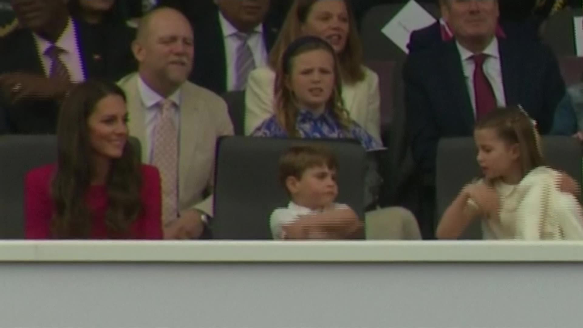Prince Louis throws tantrum during Queen’s Platinum Jubilee celebration