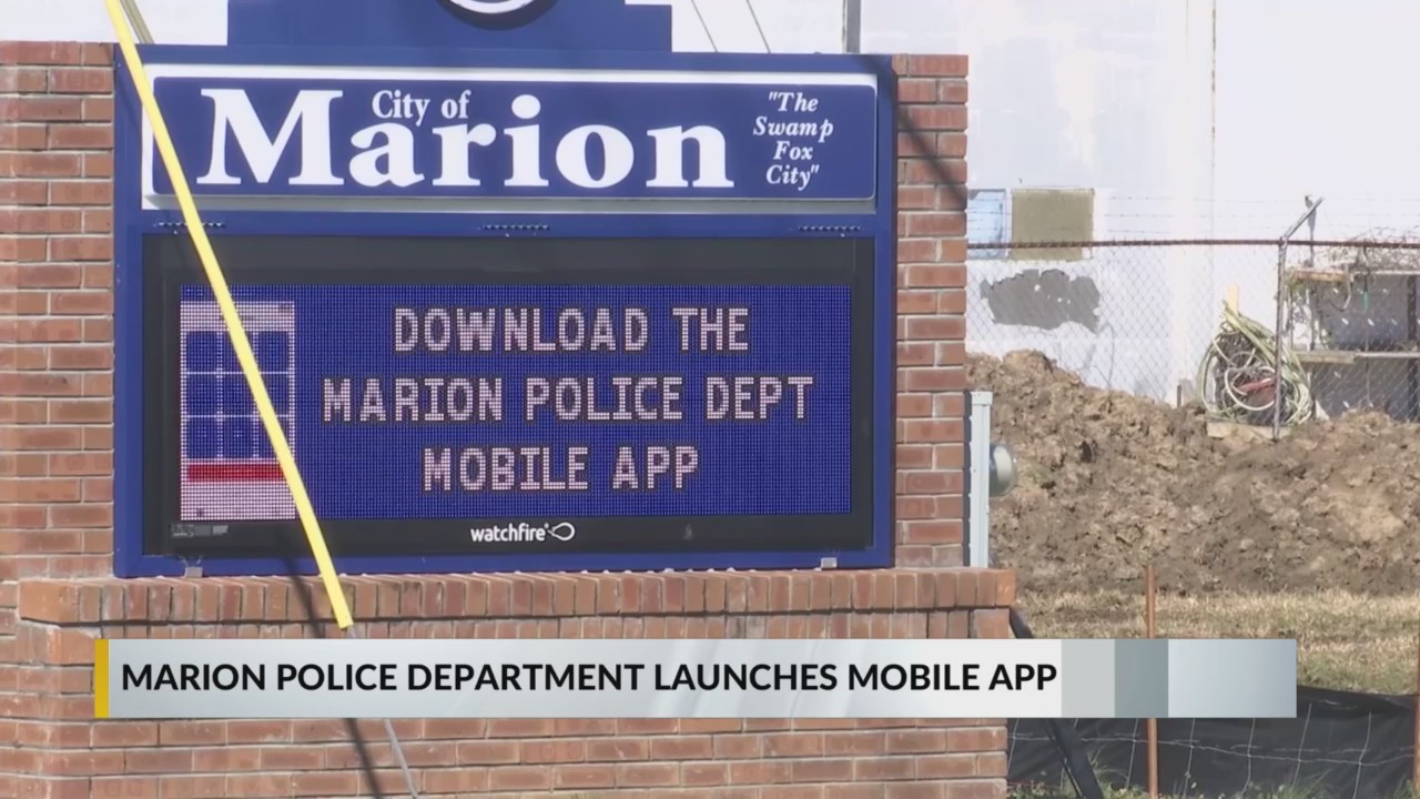 New Marion Police Department app aims to give community real-time crime ...