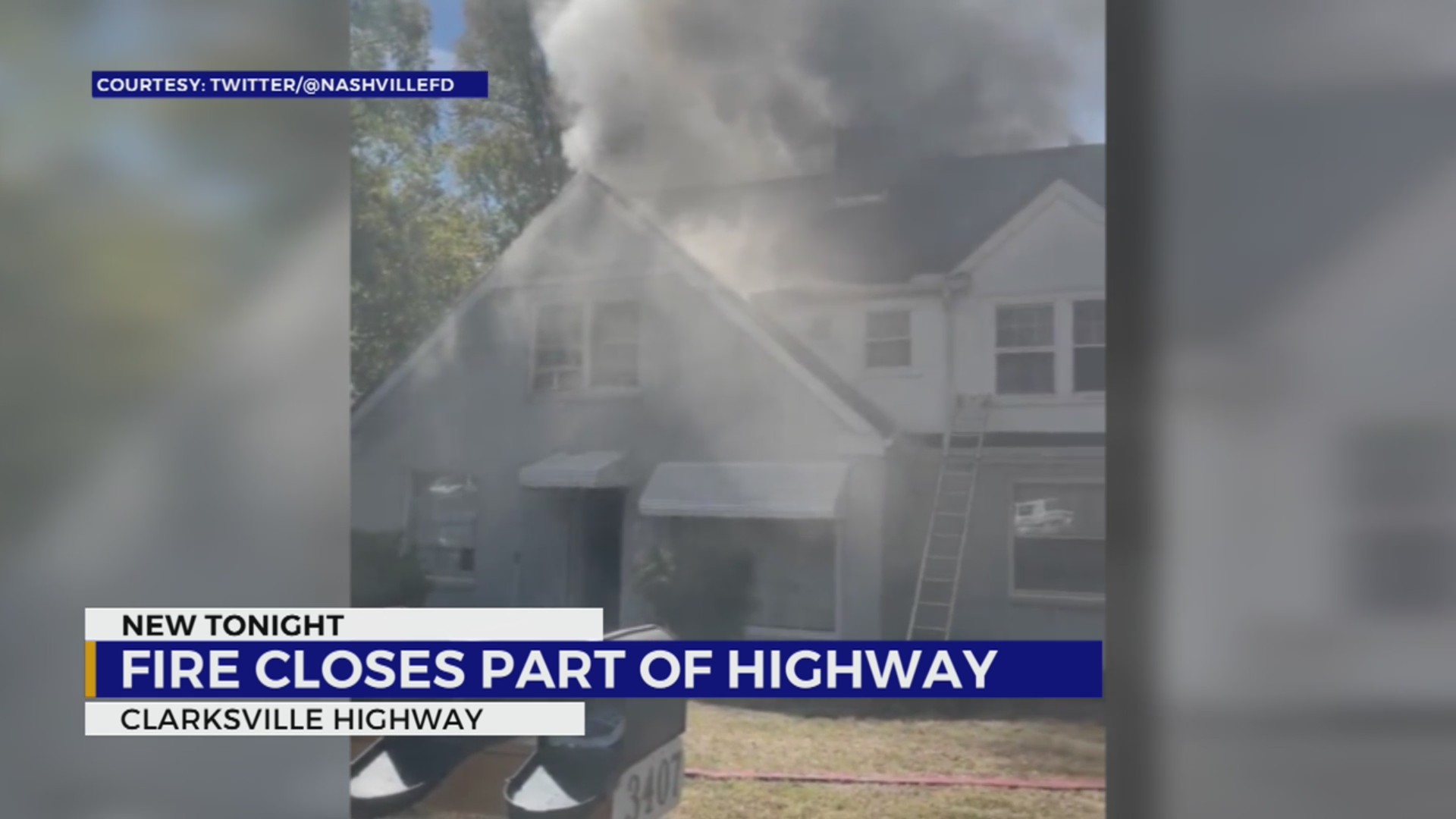 Crews fight house fire on Clarksville Highway – WKRN News 2