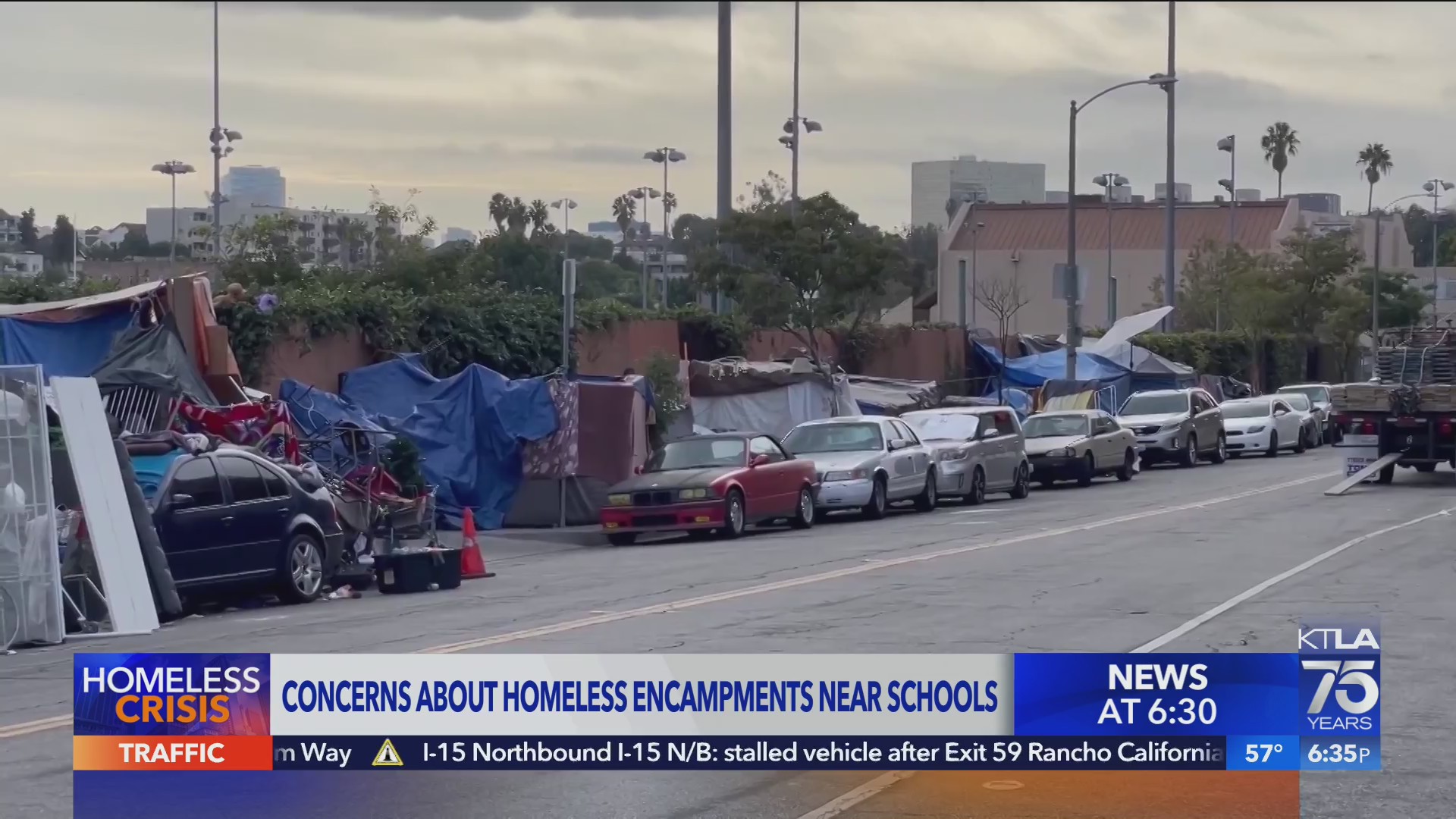 Concerns About Homeless Encampments Near Schools Ktla