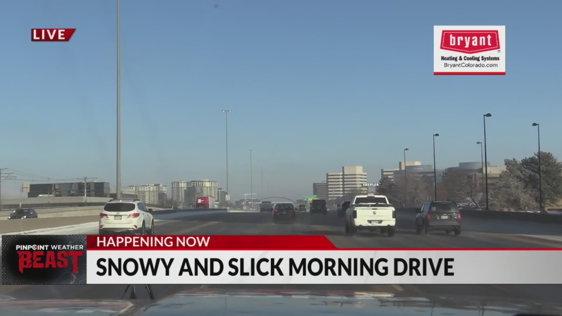Snow causes slick road conditions Saturday – FOX31 Denver
