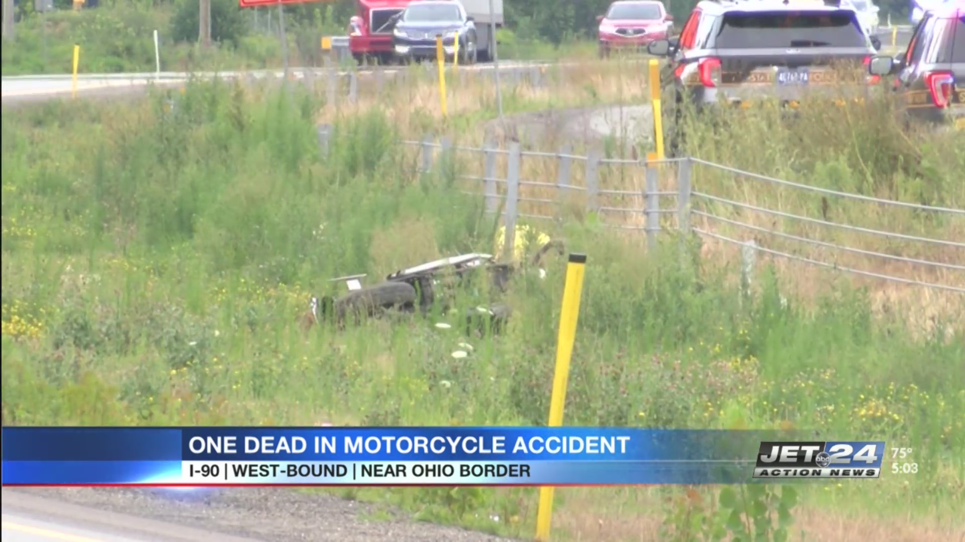 State Police identify victim of fatal weekend accident on I90 WJET