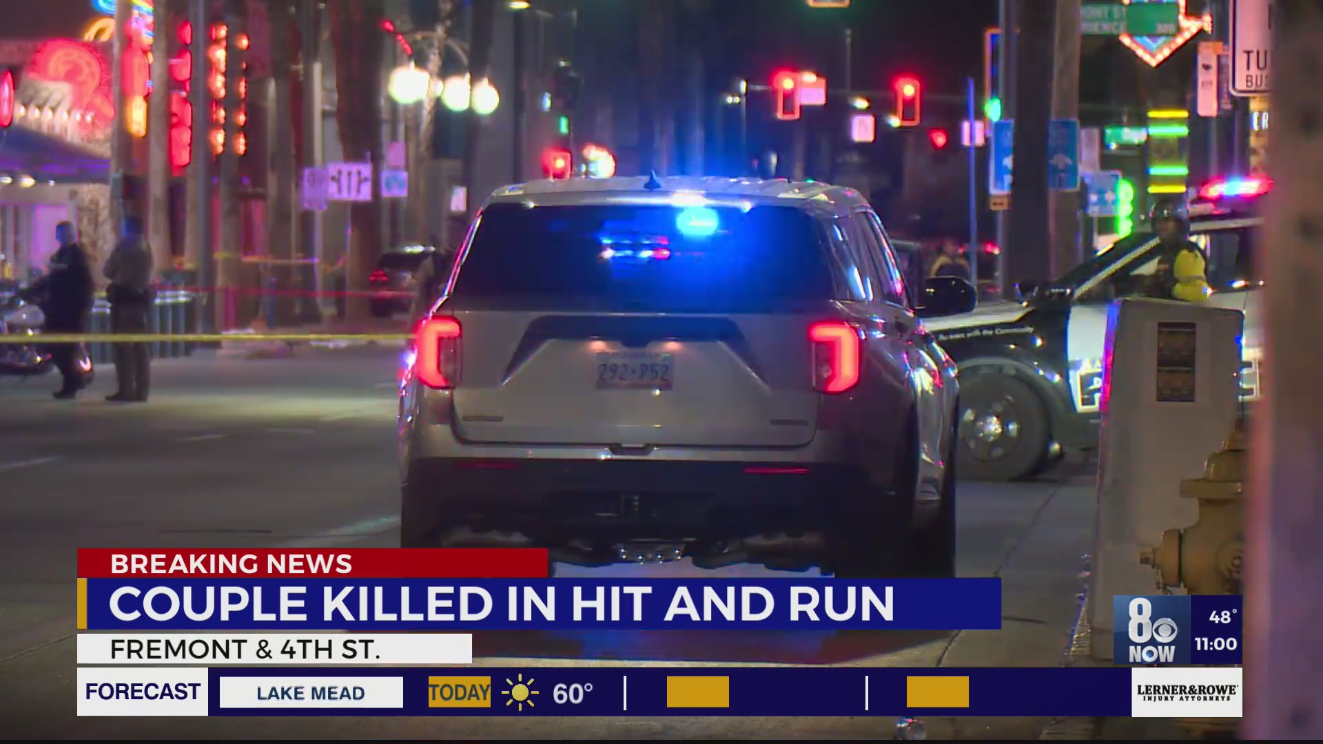 2 pedestrians killed in downtown Las Vegas hit-and-run – KLAS