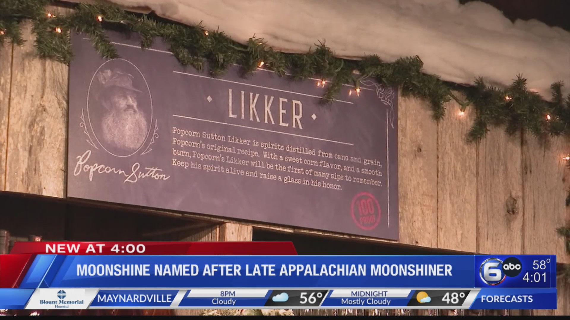 Moonshine named after late Appalachian moonshiner WKRN News 2