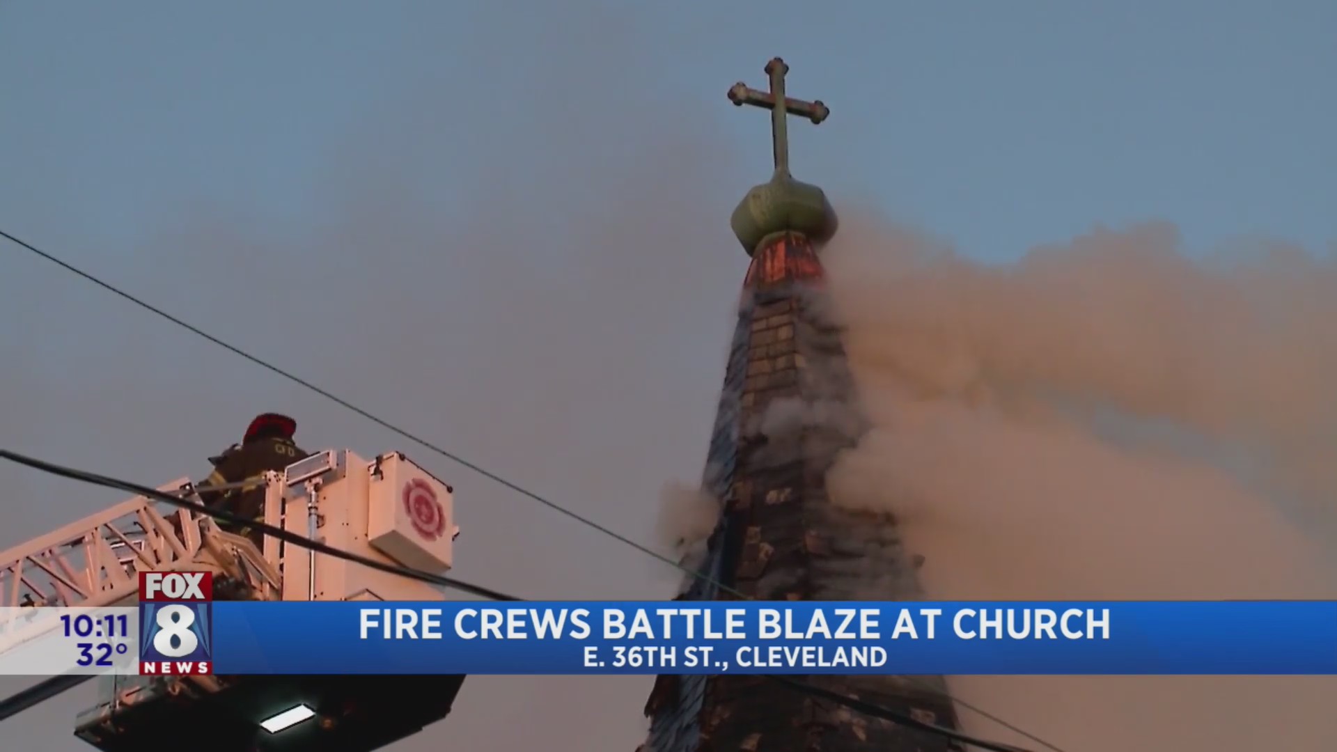Firefighters respond to Cleveland church fire – Fox 8 Cleveland WJW