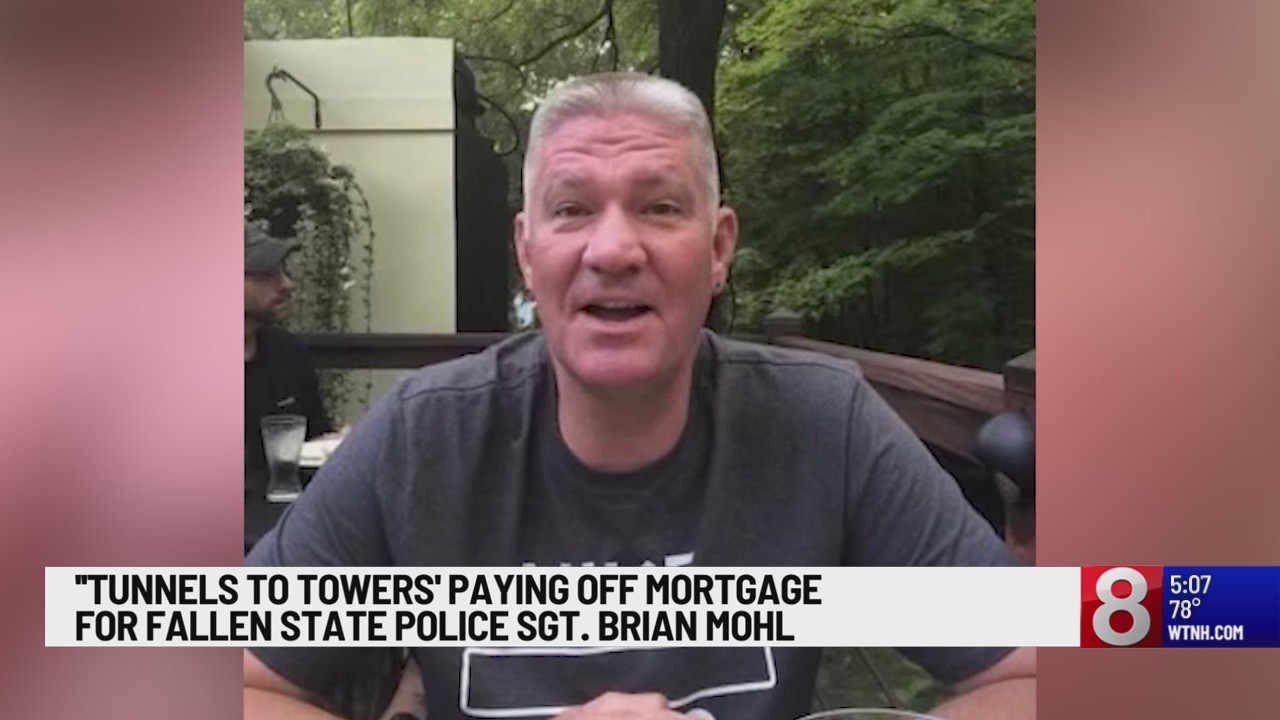 “Tunnels to Towers” paying off mortgage for fallen state police sgt