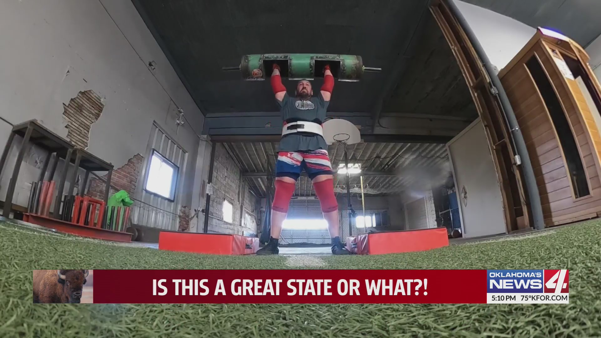 Country Strong An OK welder is one of the world’s top Strongmen KFOR