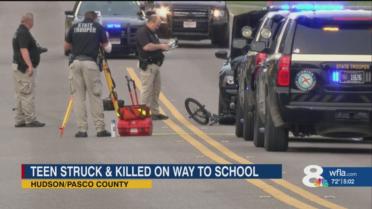 15-year-old bicyclist killed in Pasco County crash – WFLA