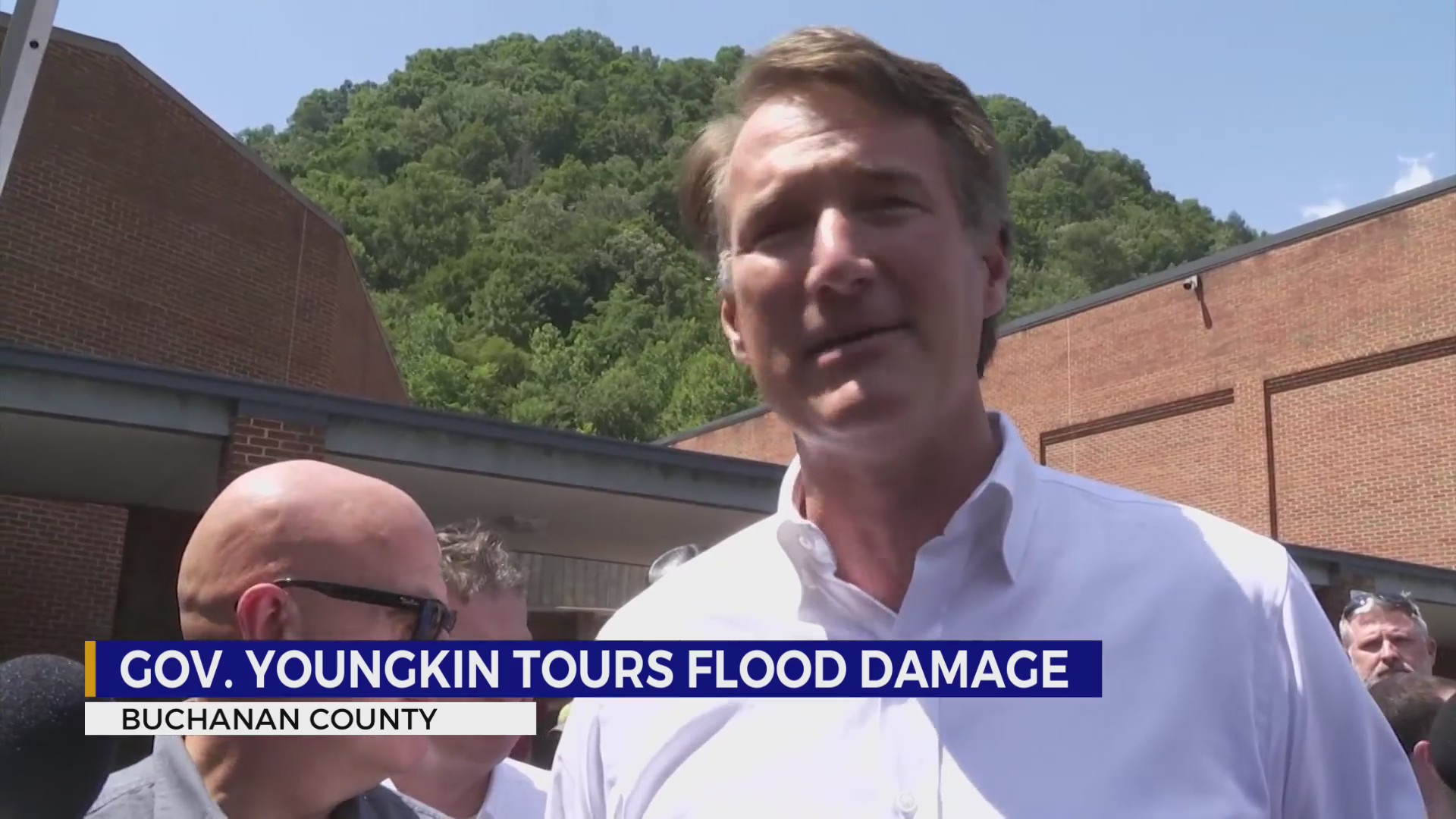 Youngkin visits those affected by Buchanan Co. floods WJHL Tri