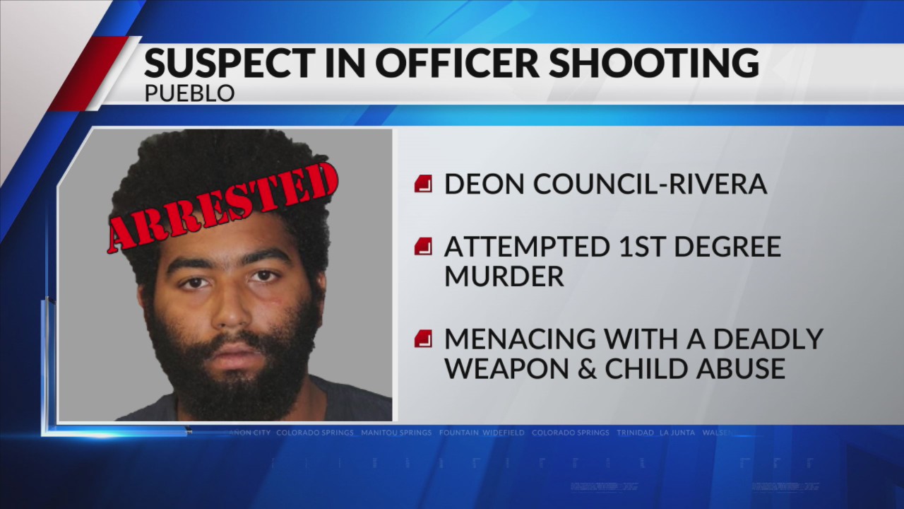 Man arrested in shooting of Pueblo officer – FOX21 News Colorado