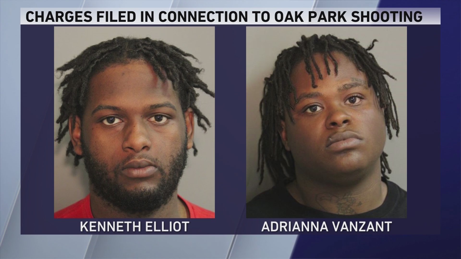 Two charged with first-degree murder in shooting death of Oak Park ...