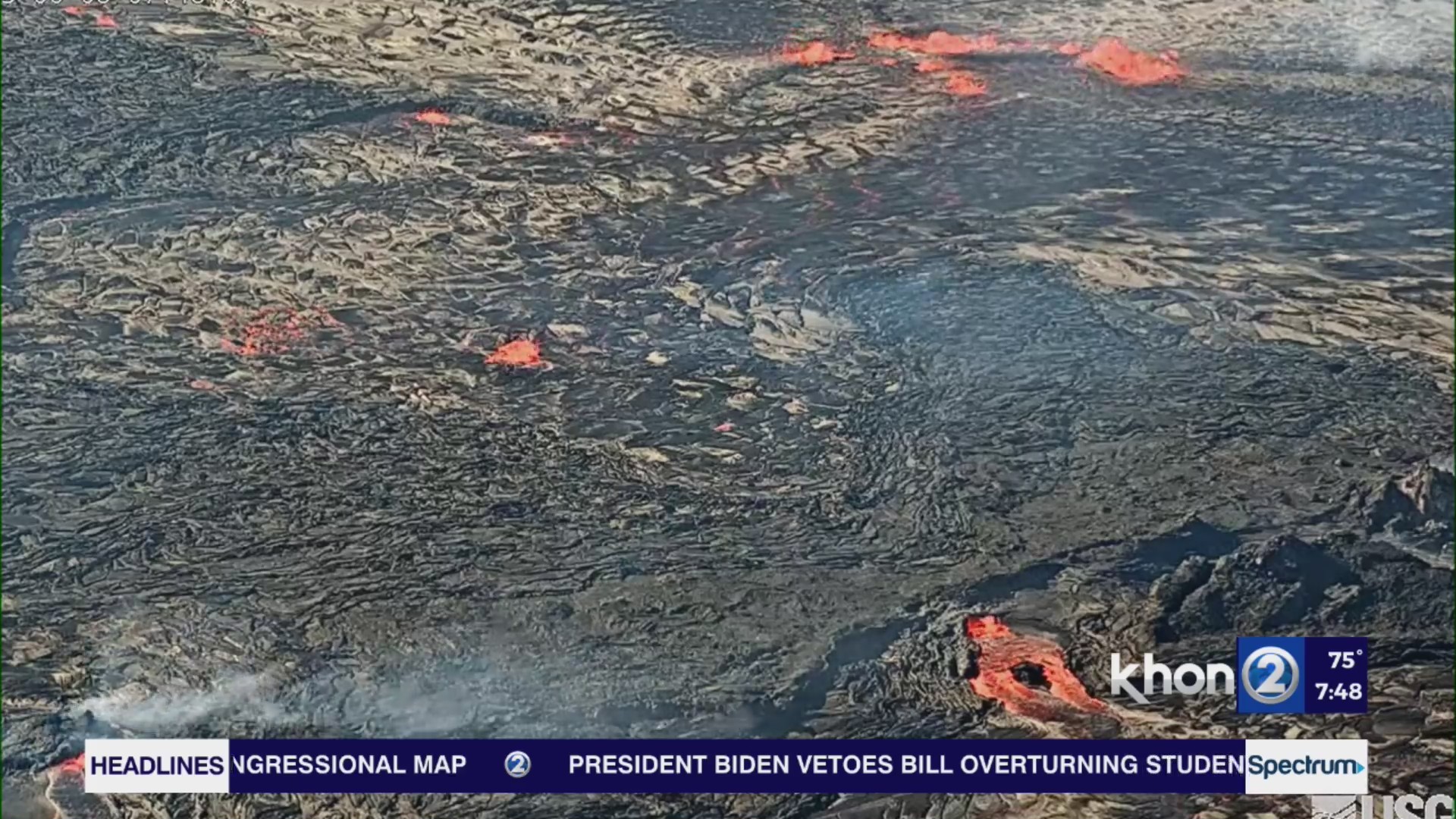 Kilauea still active, though lava has lessened KHON2