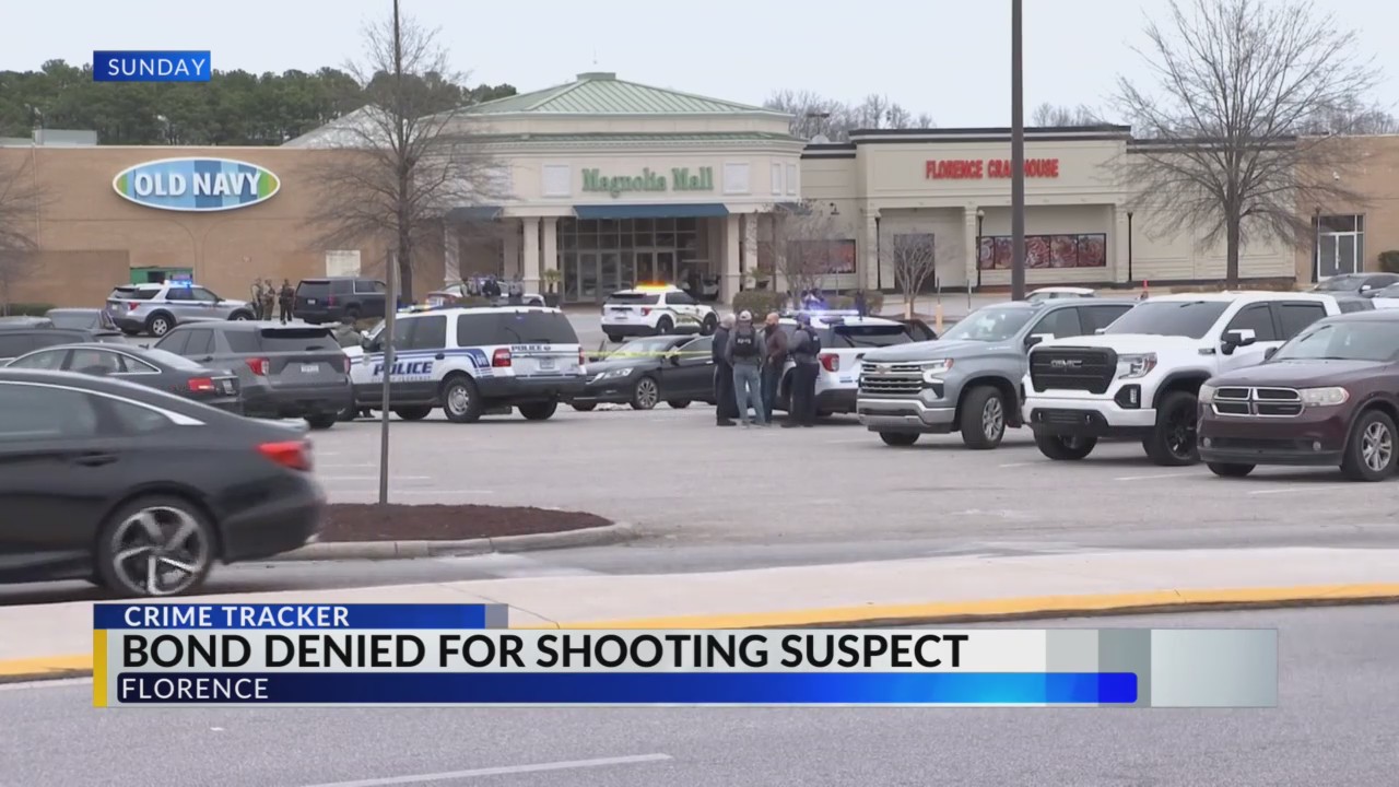 Florence judge denies bond for murder suspect in Magnolia Mall shooting ...