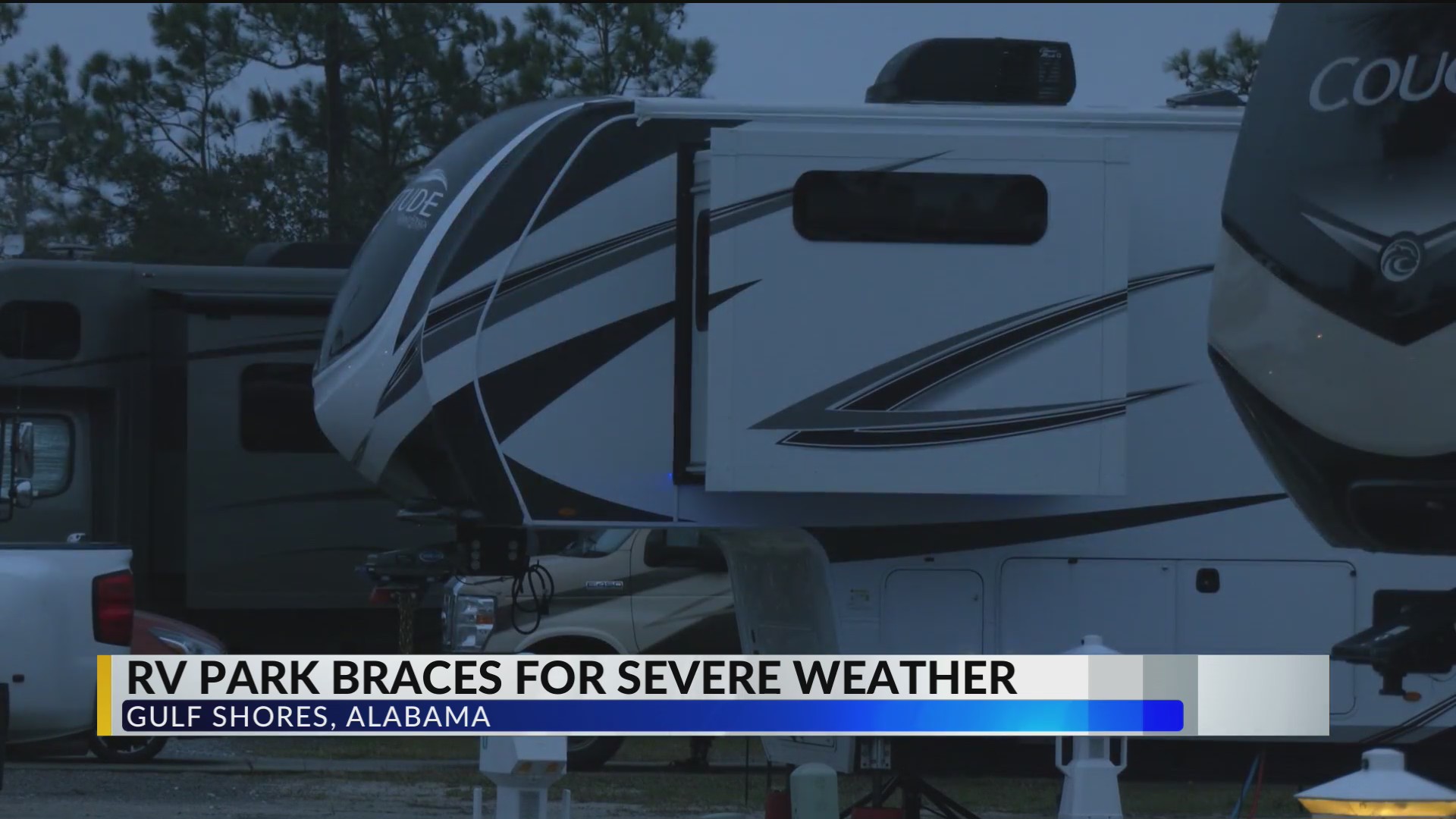 South Baldwin RV Resort braces for severe weather WKRG News 5