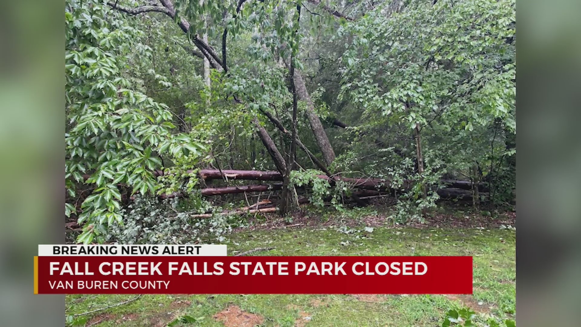 Fall Creek Falls State Park closed WKRN News 2