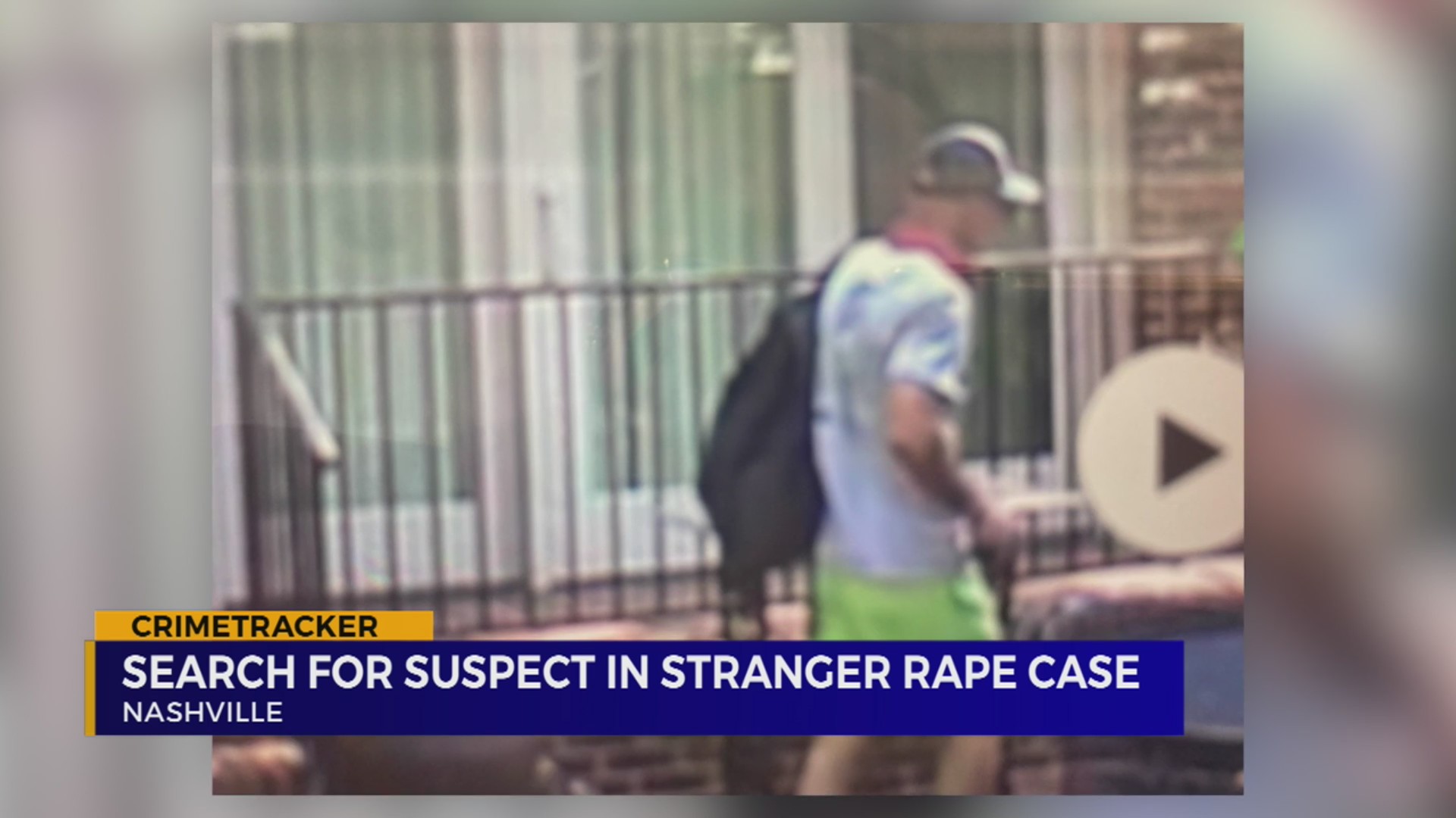 Search for suspect in stranger rape case – WKRN News 2