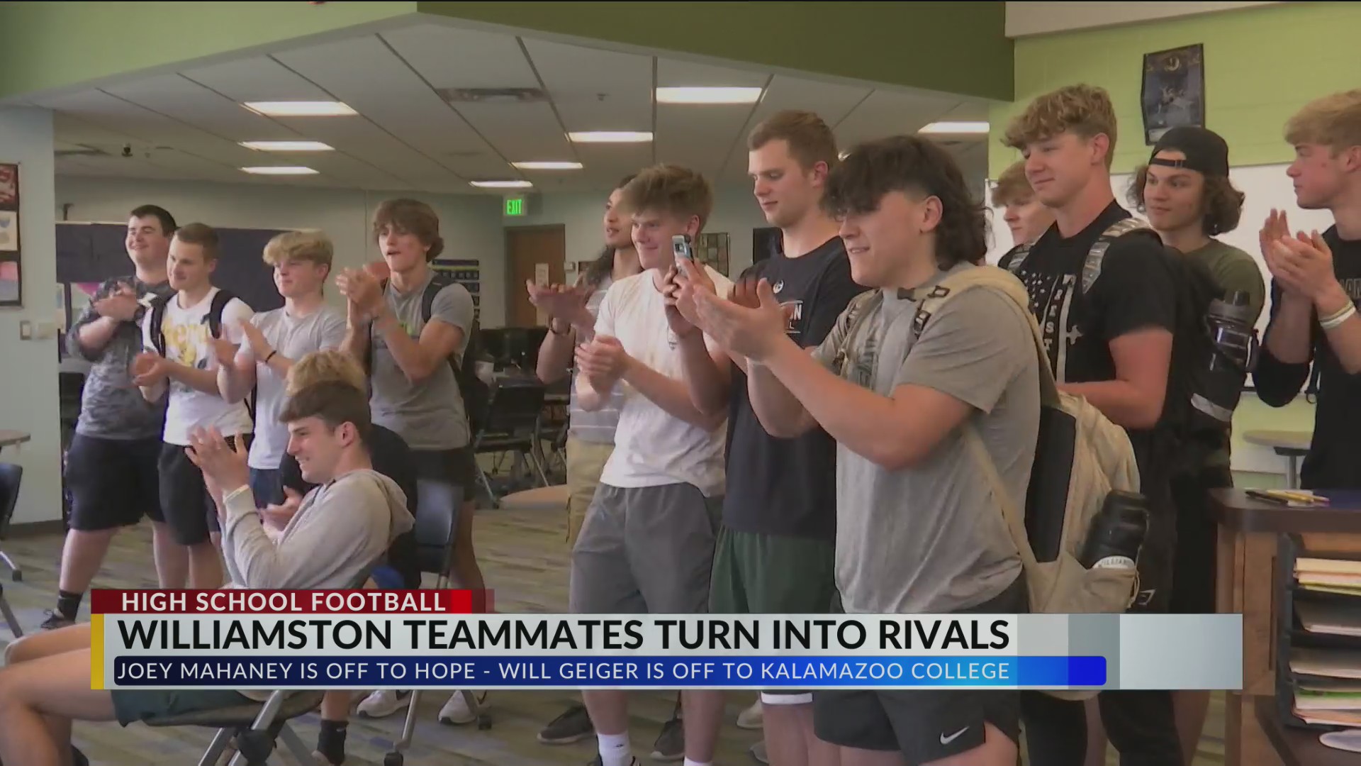 Williamston football seniors sign to play at Division 3 level WLNS 6 News