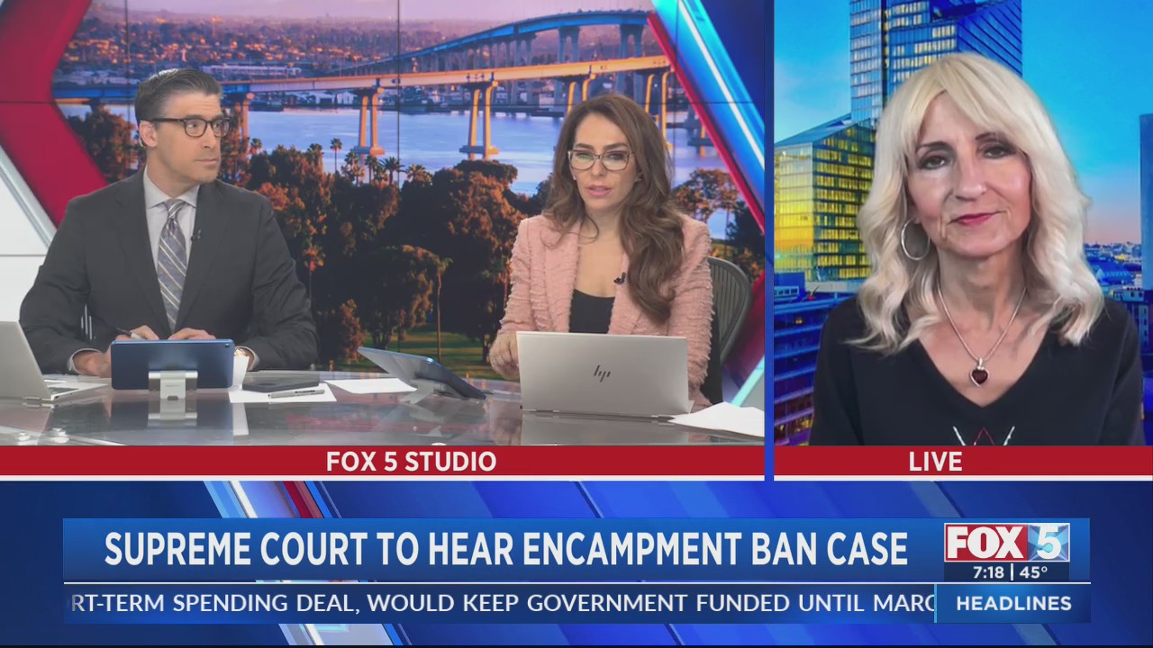 Supreme Court to Hear Encampment Ban Case – FOX 5 San Diego & KUSI News