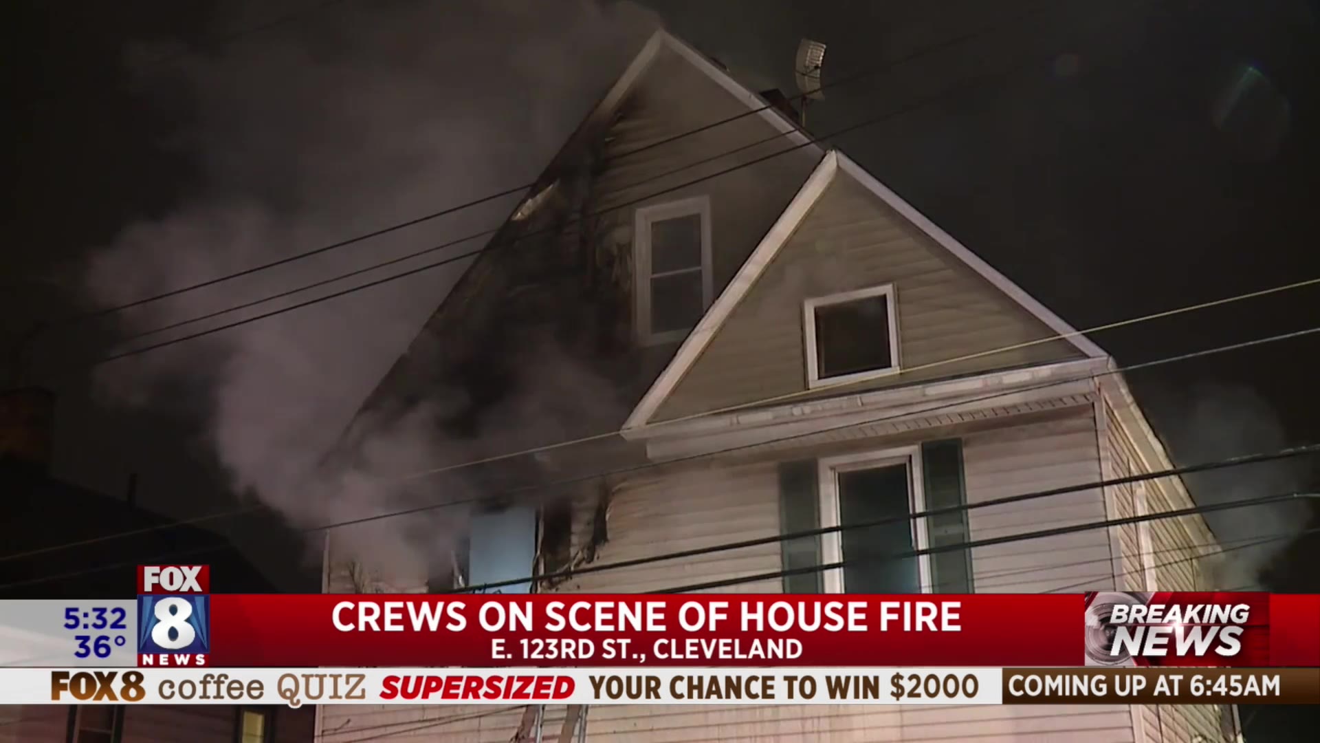 Crews battle flames in Little Italy house fire – Fox 8 Cleveland WJW