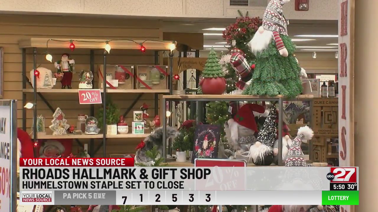 Hummelstown gift shop closing after nearly 5 decades ABC27