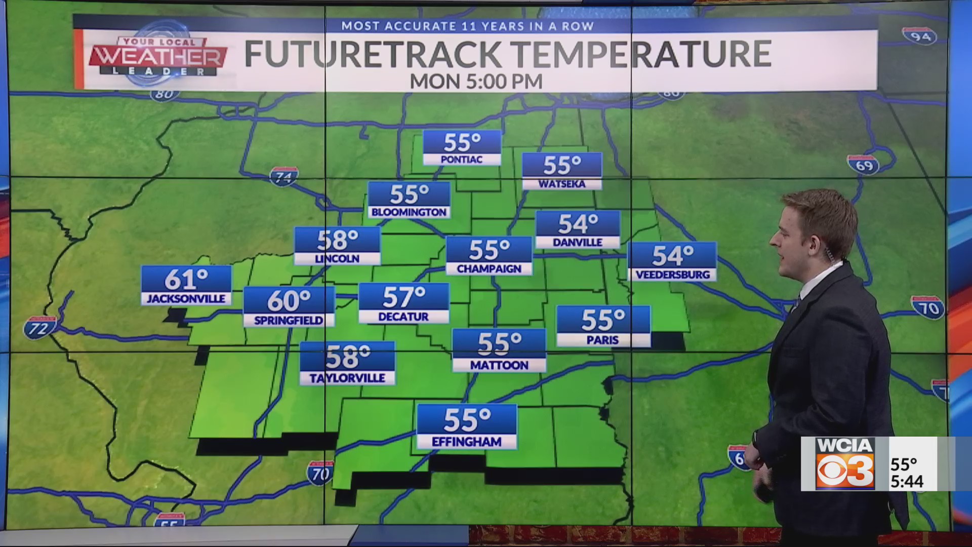 Weather Now A little more sunshine to start the week, but windy