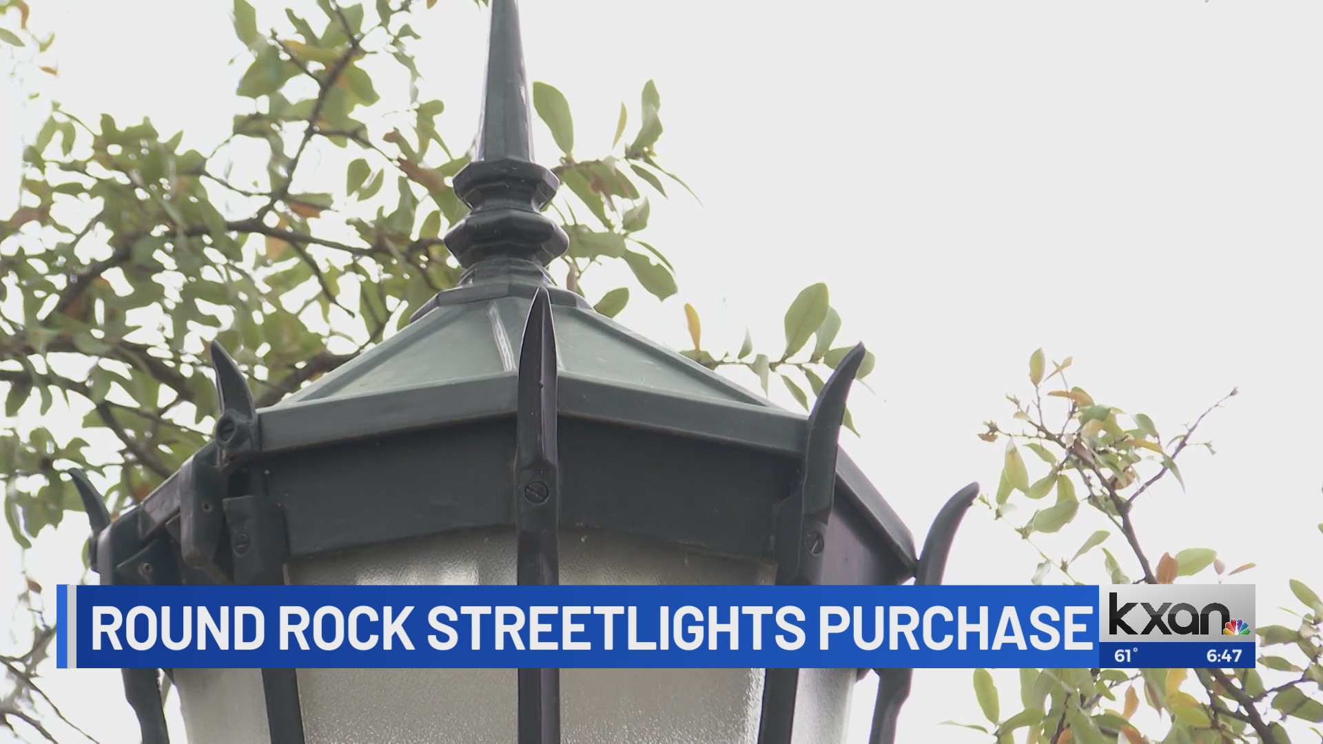 City of Round Rock wants ownership of street lights, Oncor has other