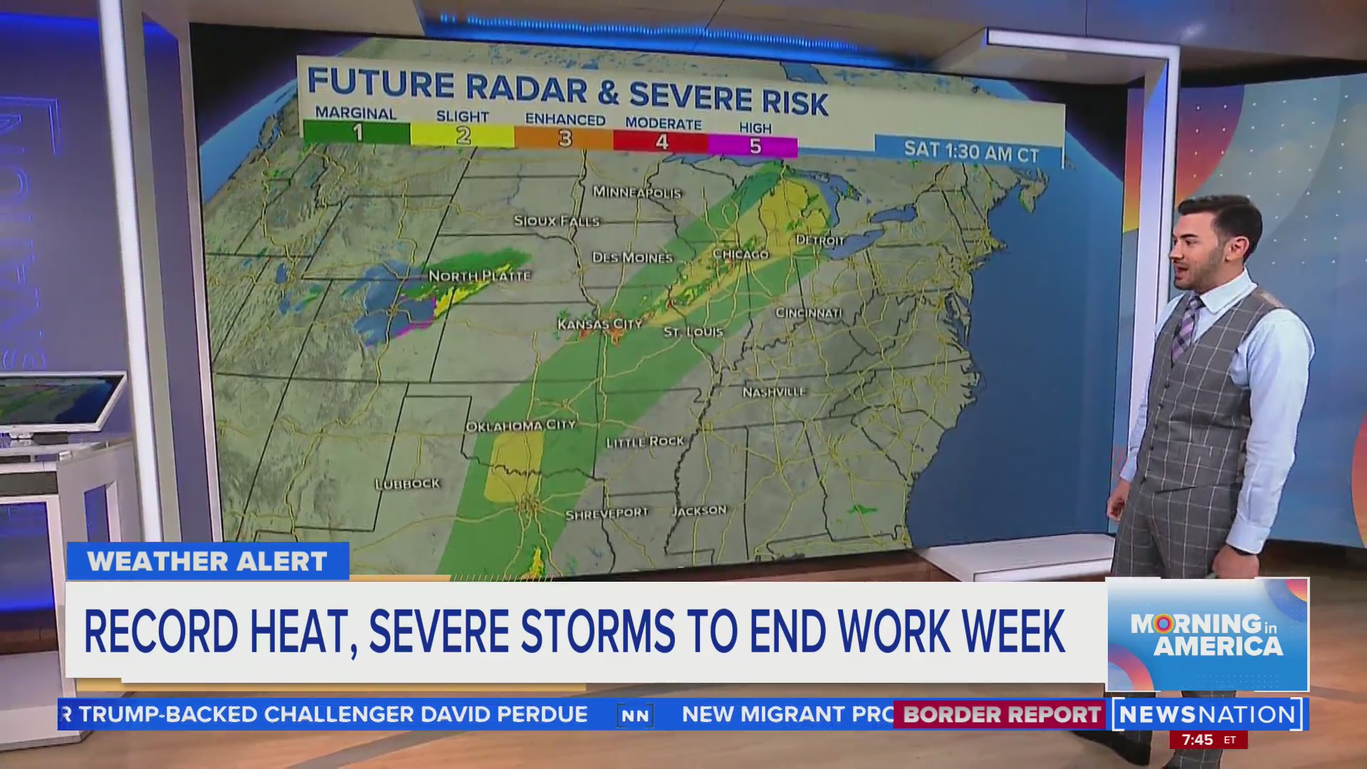 Record heat, severe storms to end work week | Morning in America ...