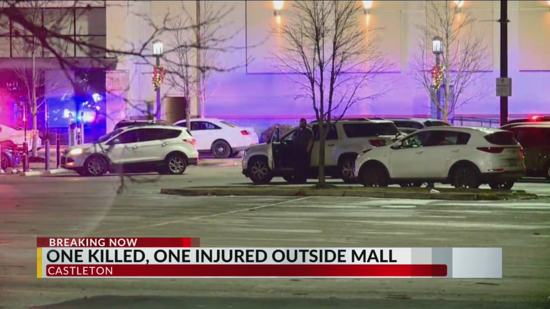 Juvenile male killed in shooting outside Castleton Square Mall, man